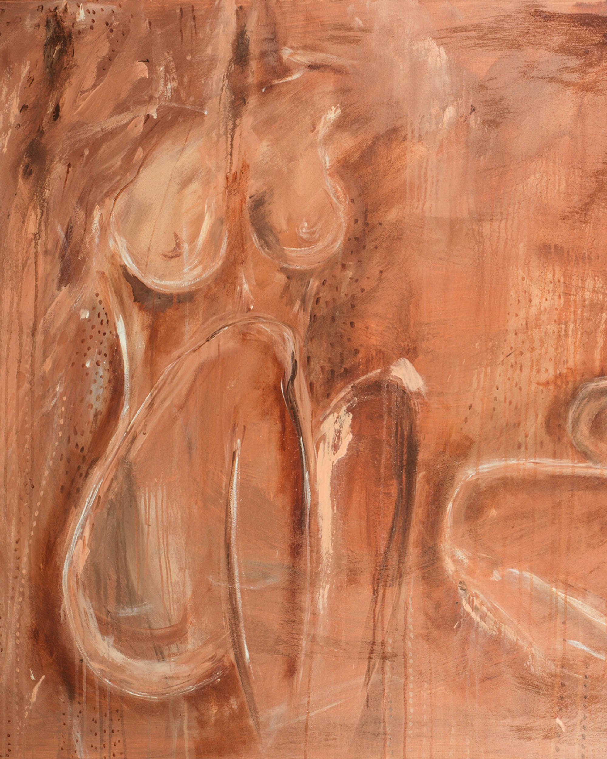 SHE BURNS CANVAS PRINT