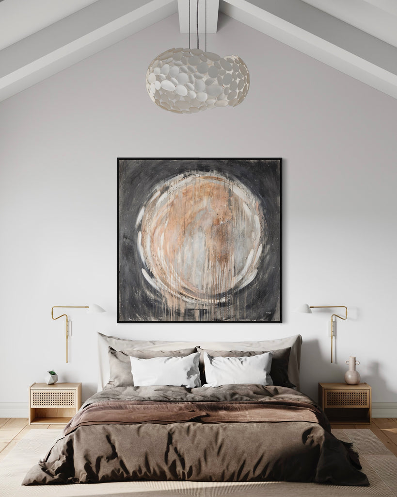 Myee Harlow DARK MOON EMBRACE CANVAS PRINT