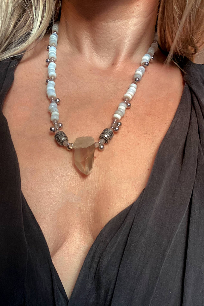 Smokey Seas Necklace