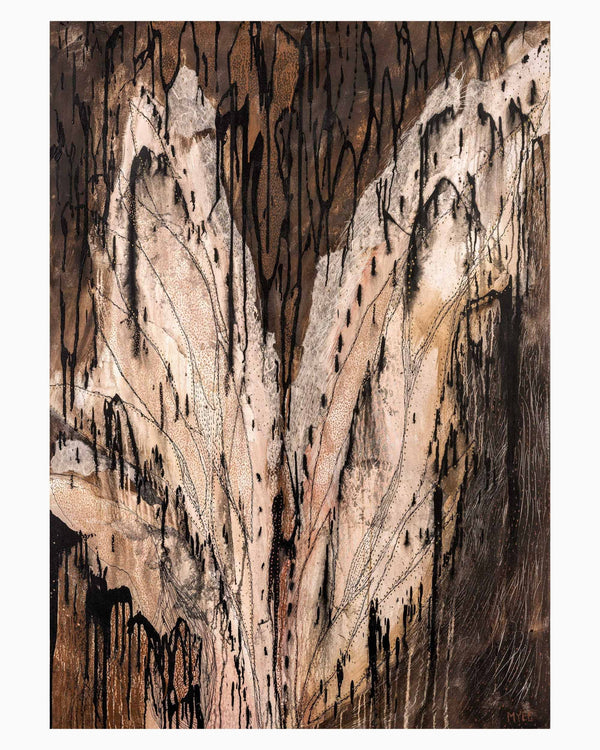 CRADLED IN HER WINGS PAPER PRINT