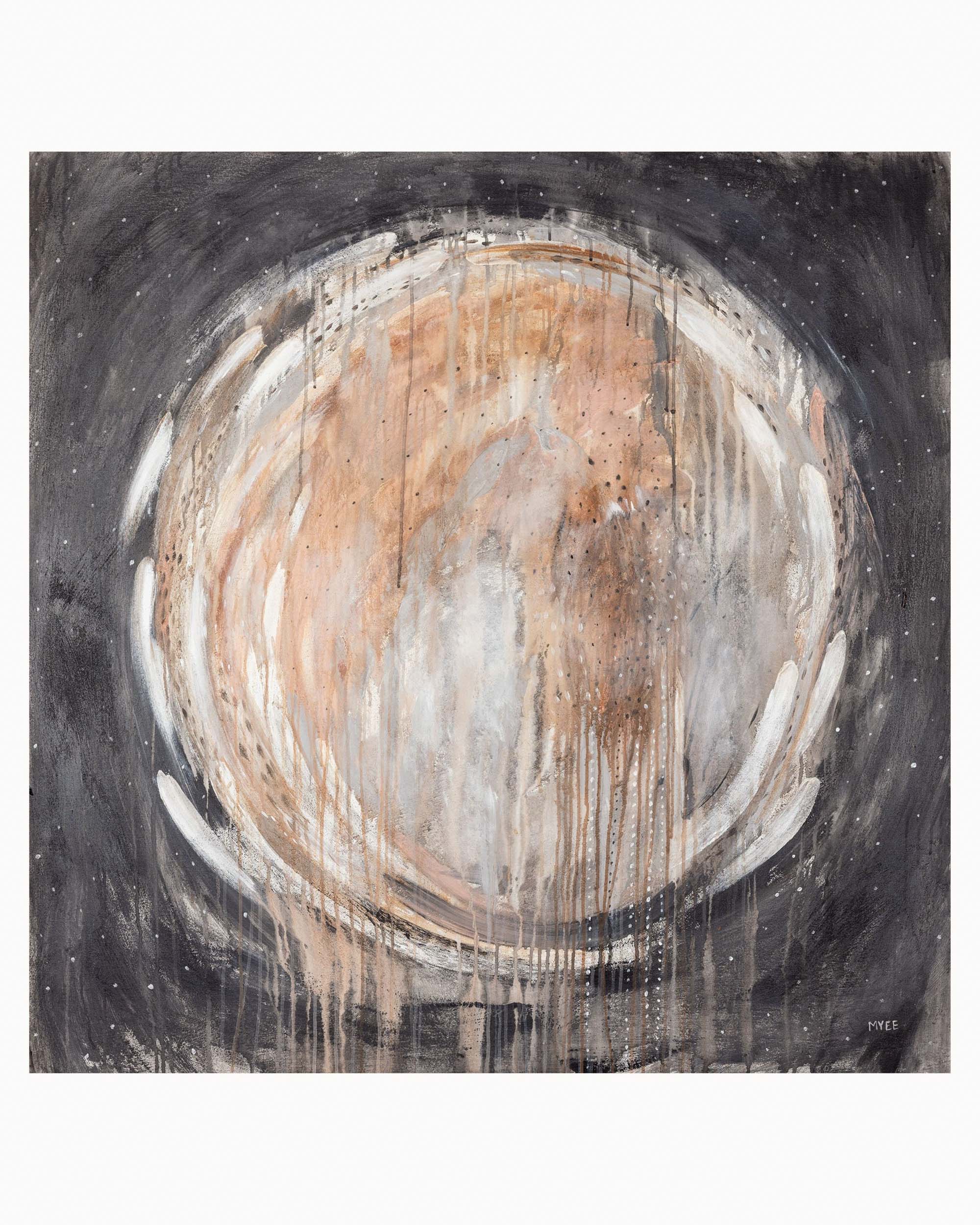 DARK MOON EMBRACE PAPER PRINT