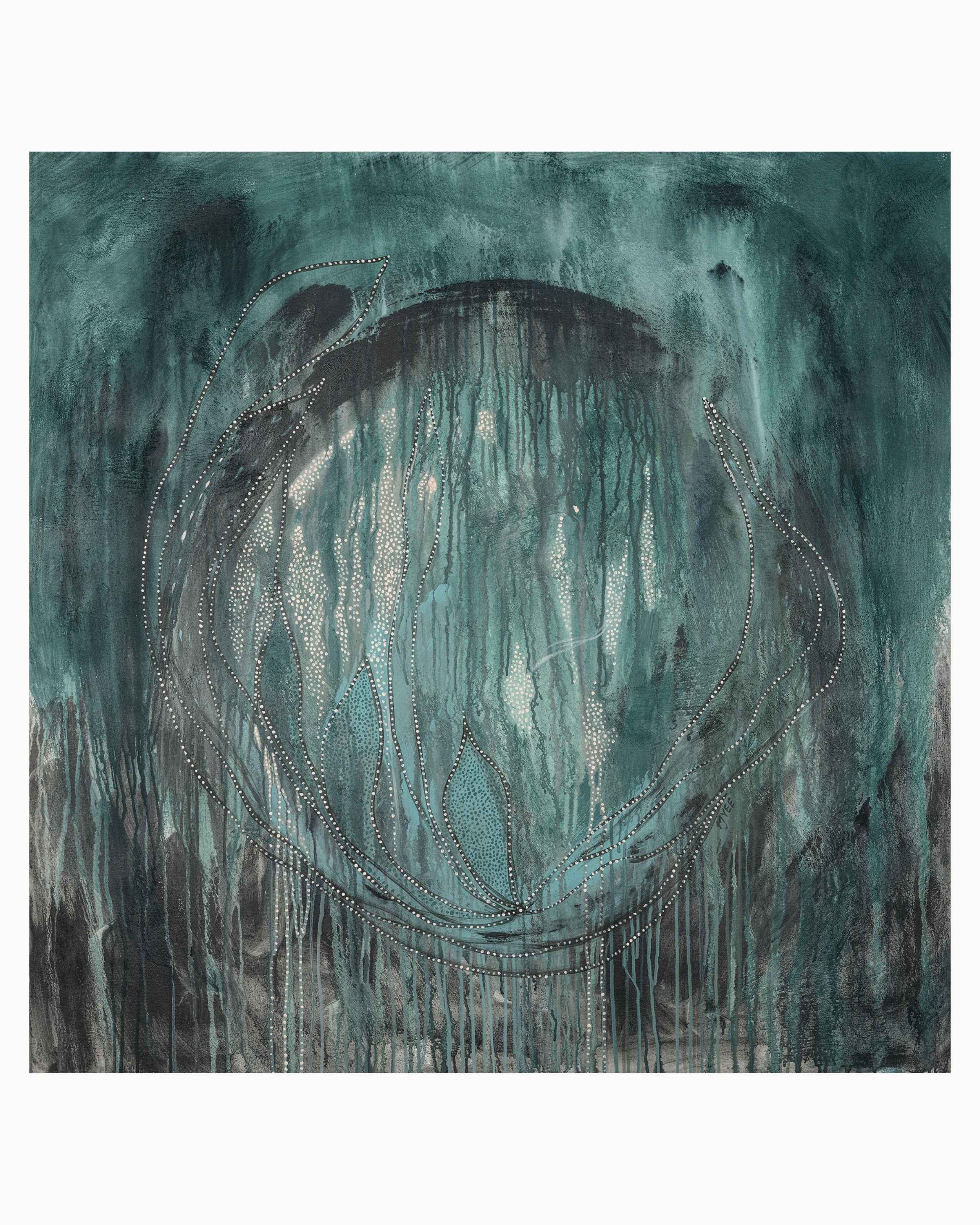 HER DEPTH IS SACRED PAPER PRINT