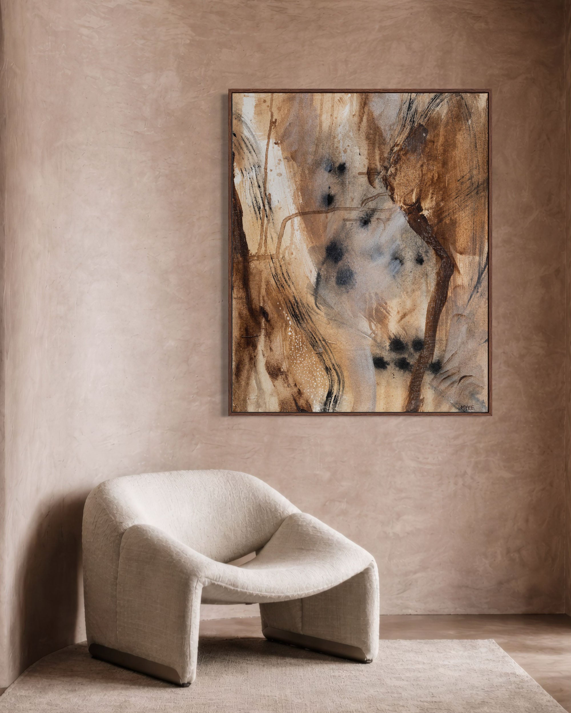 ASHEN WING CANVAS PRINT