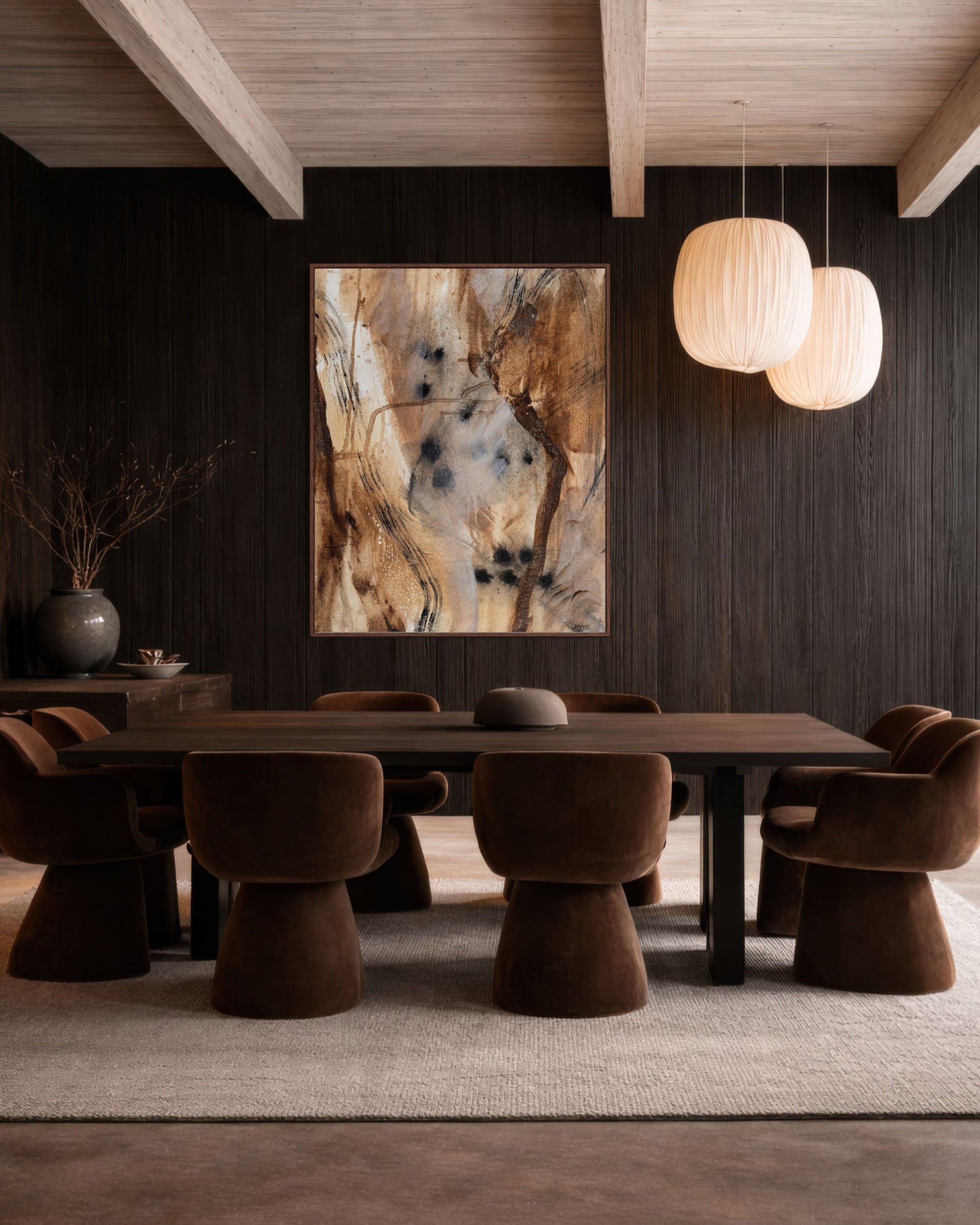 ASHEN WING CANVAS PRINT