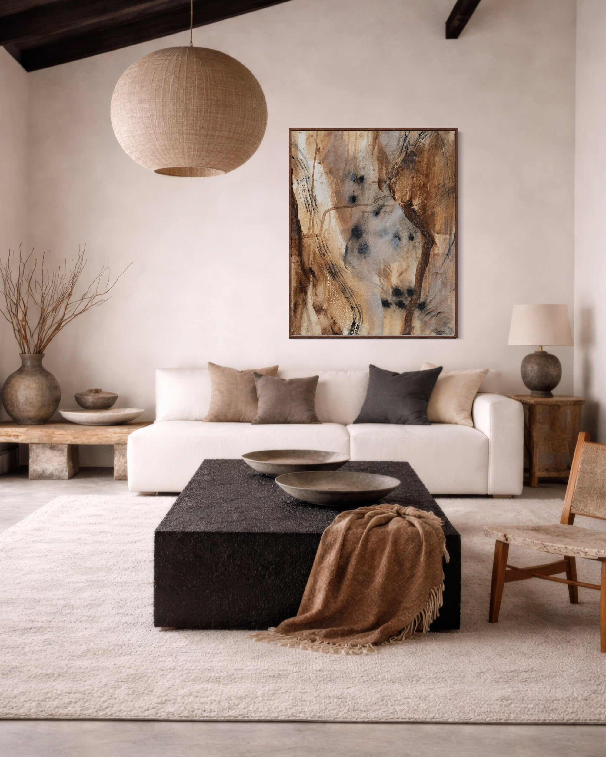 ASHEN WING CANVAS PRINT