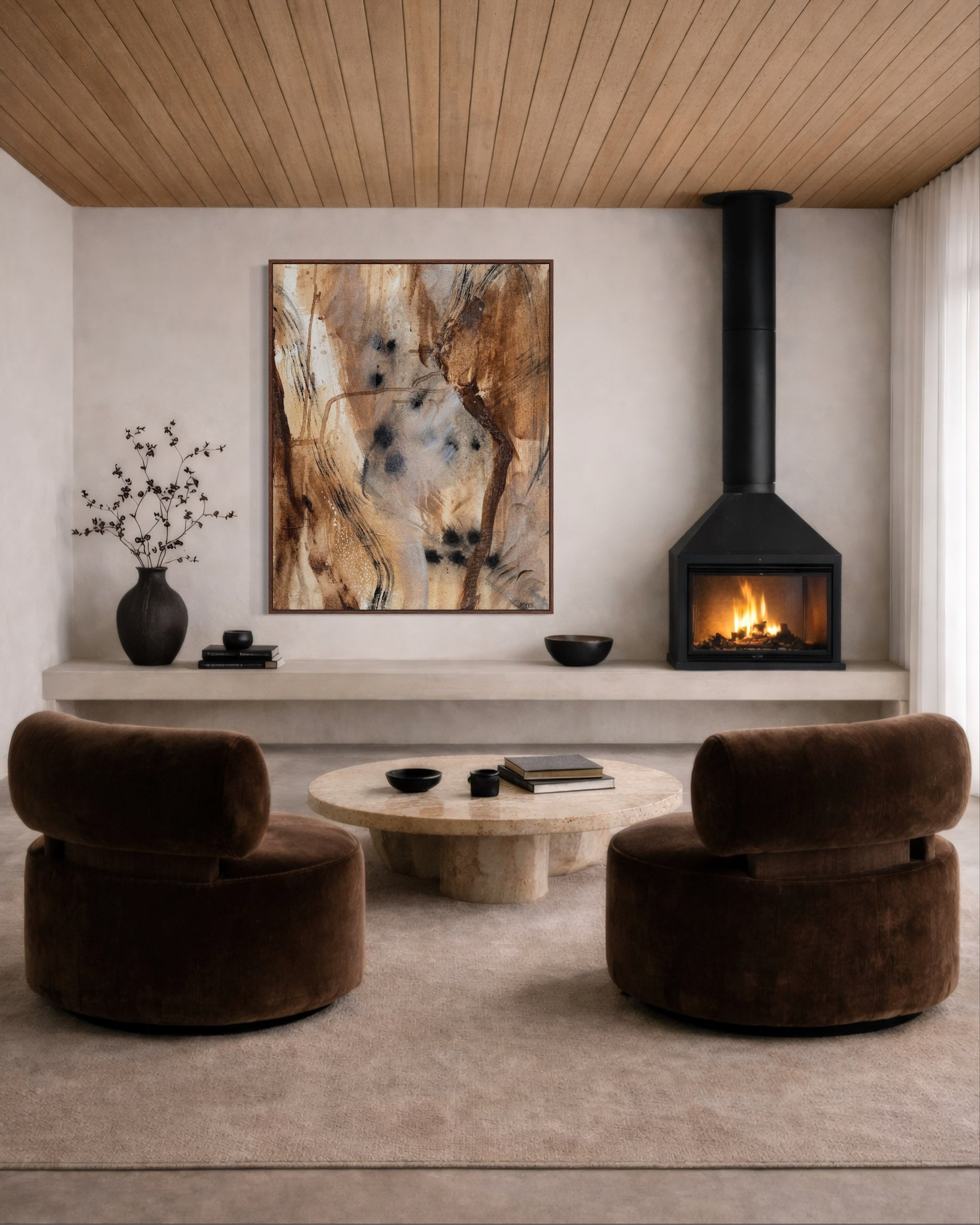 ASHEN WING CANVAS PRINT