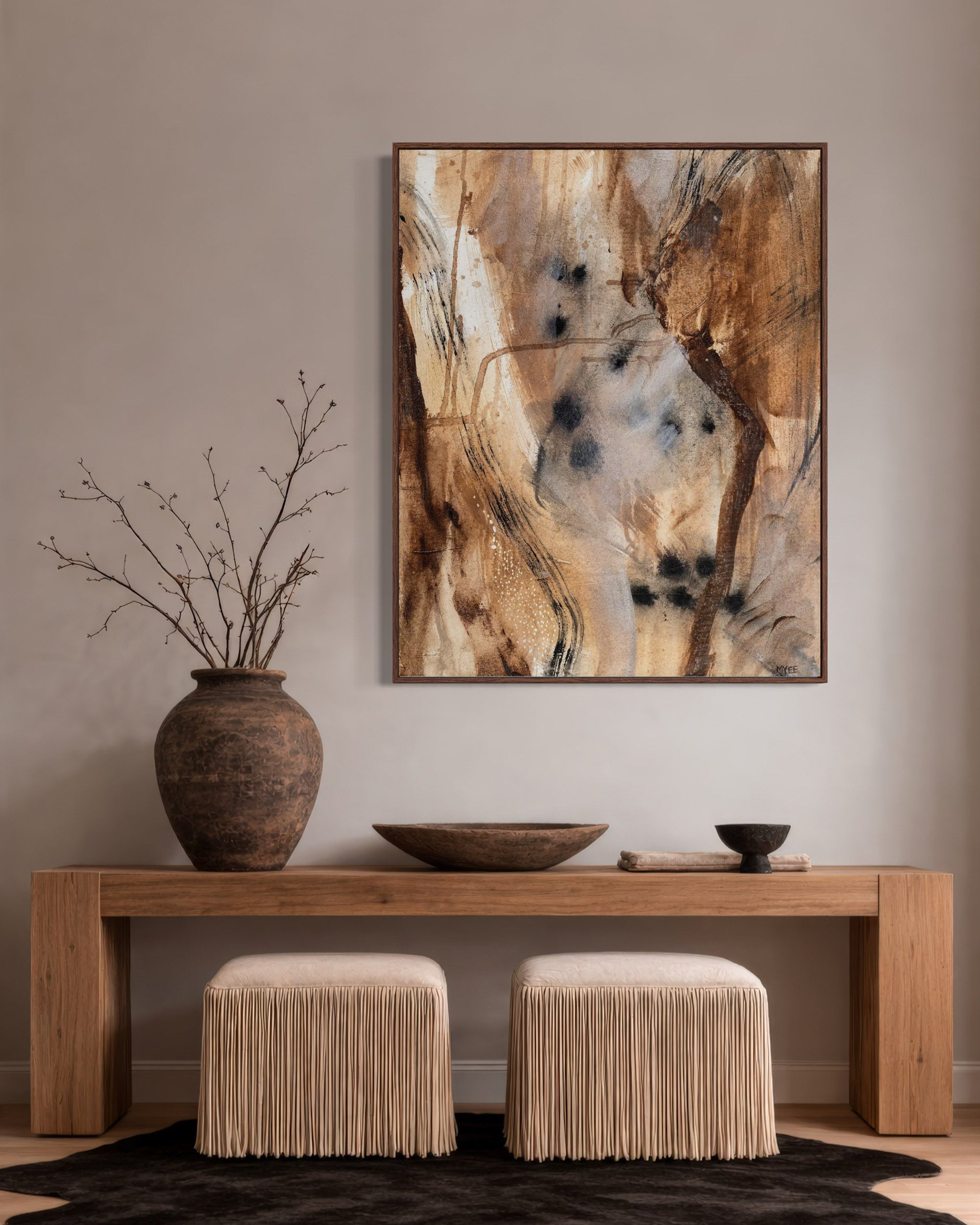 ASHEN WING CANVAS PRINT