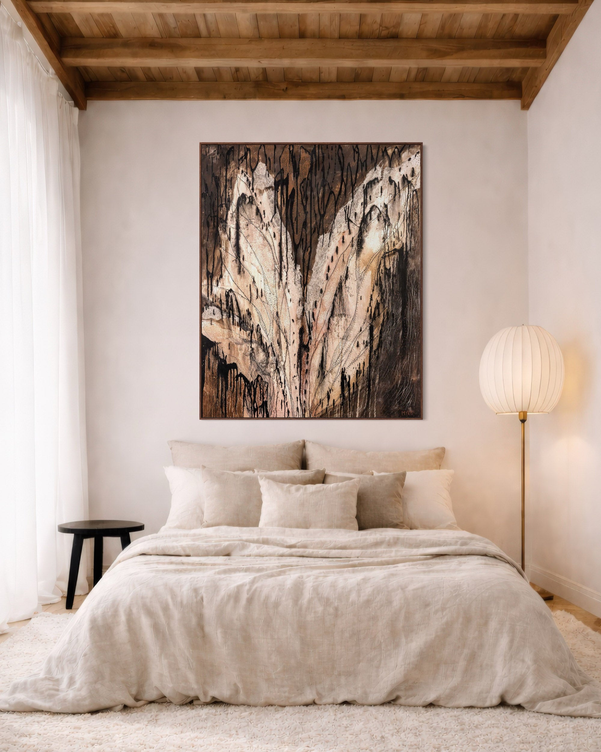 CRADLED IN HER WINGS