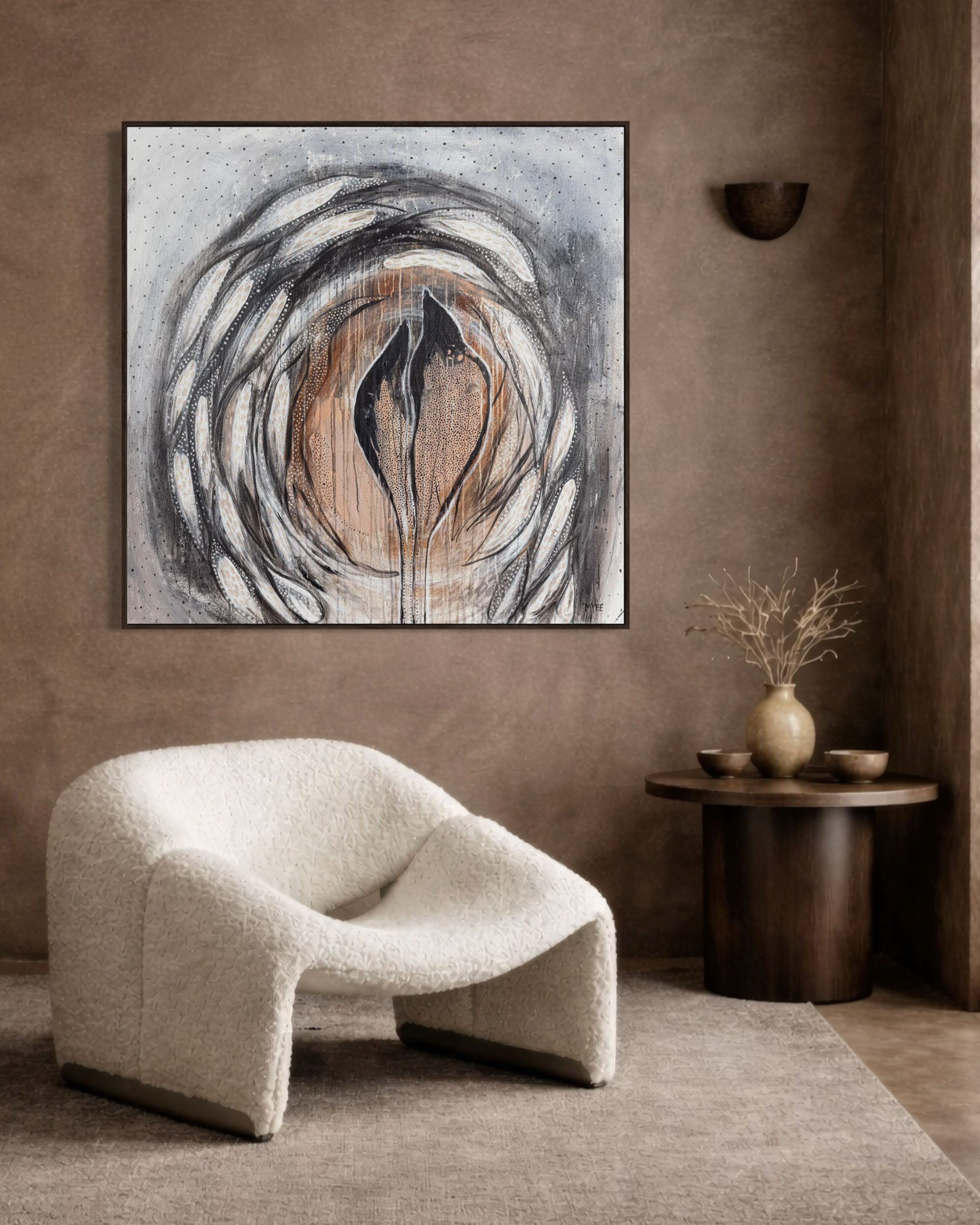 DARK NIGHTS EMBRACE CANVAS PRINT