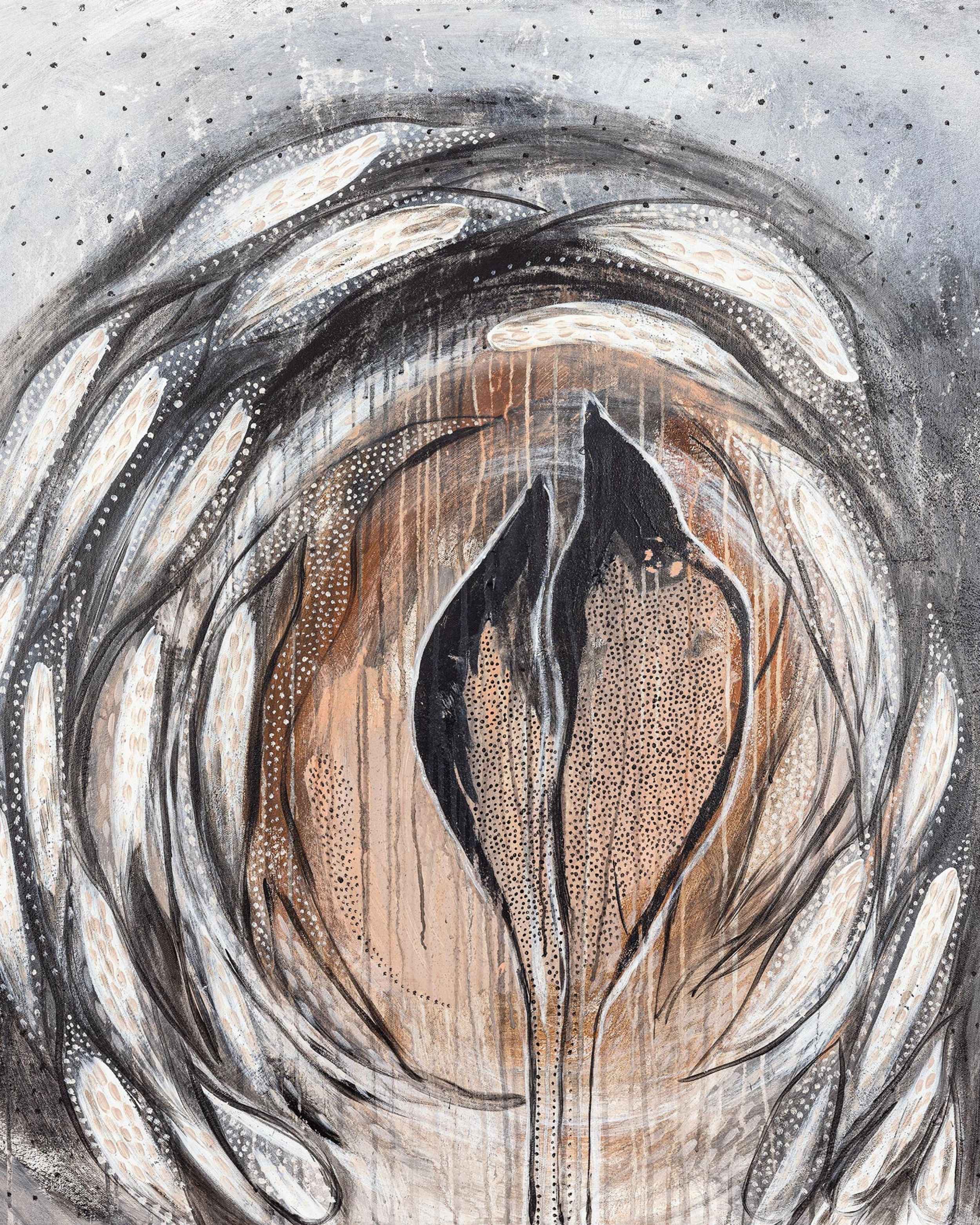 DARK NIGHTS EMBRACE CANVAS PRINT