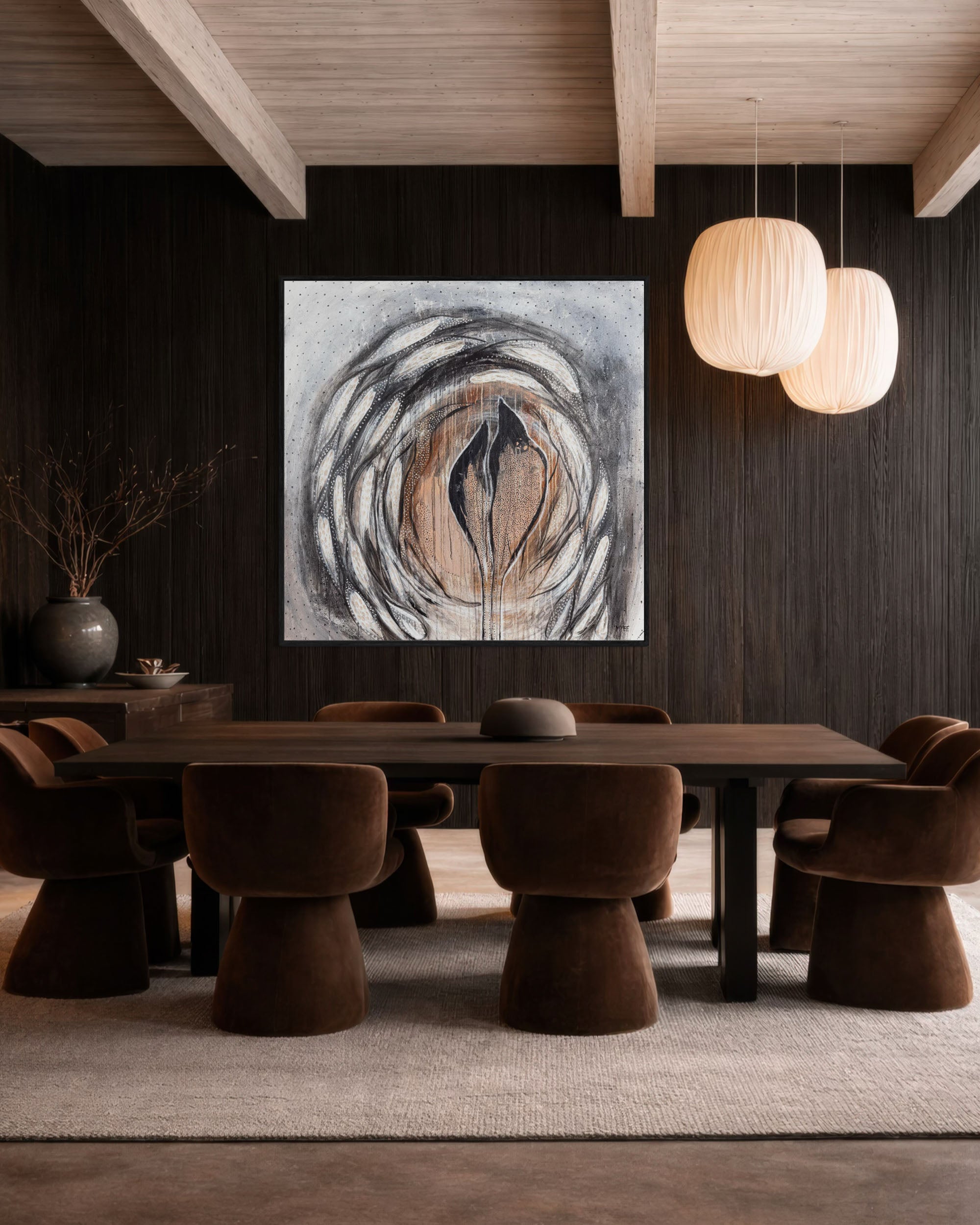 DARK NIGHTS EMBRACE CANVAS PRINT