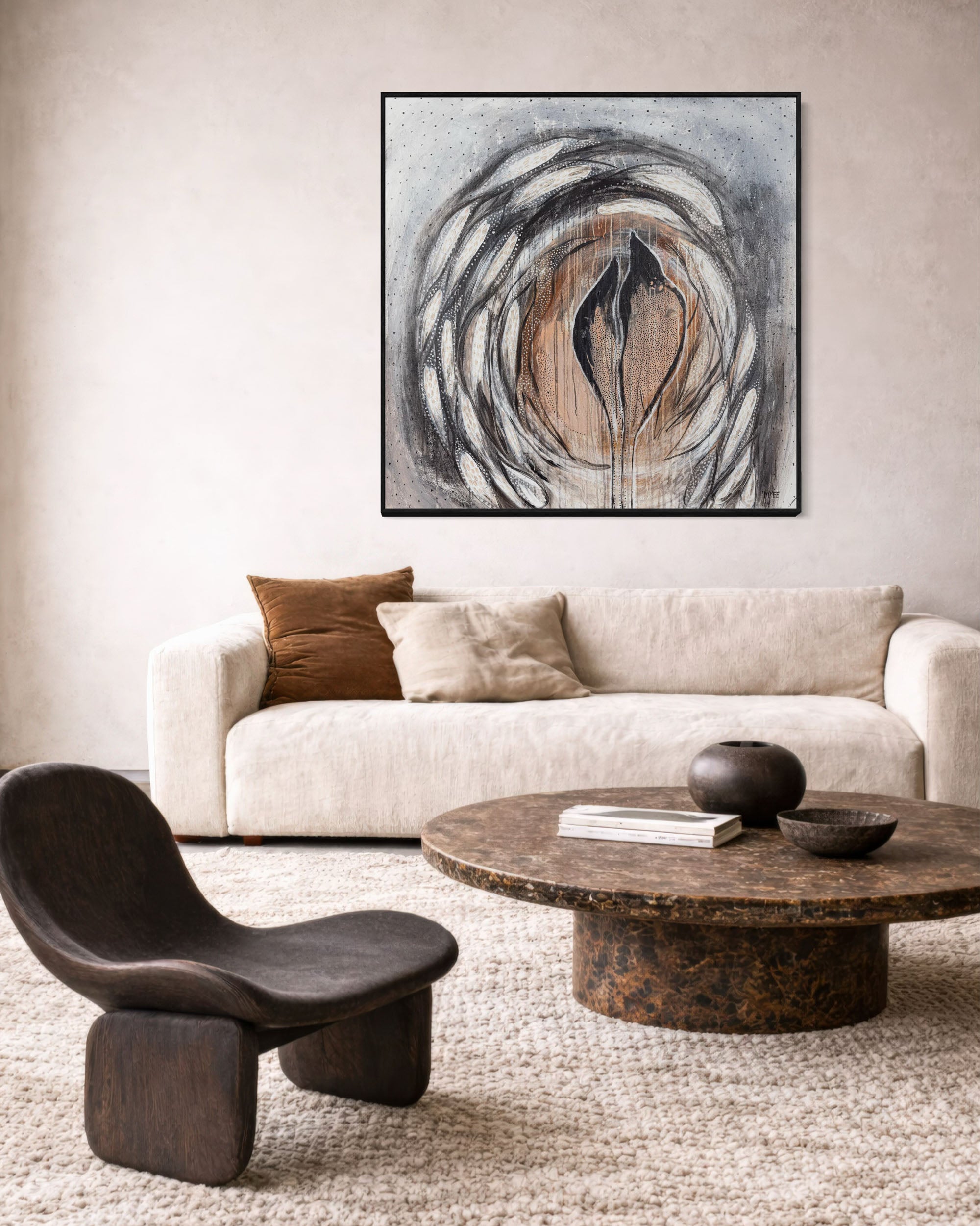 DARK NIGHTS EMBRACE CANVAS PRINT