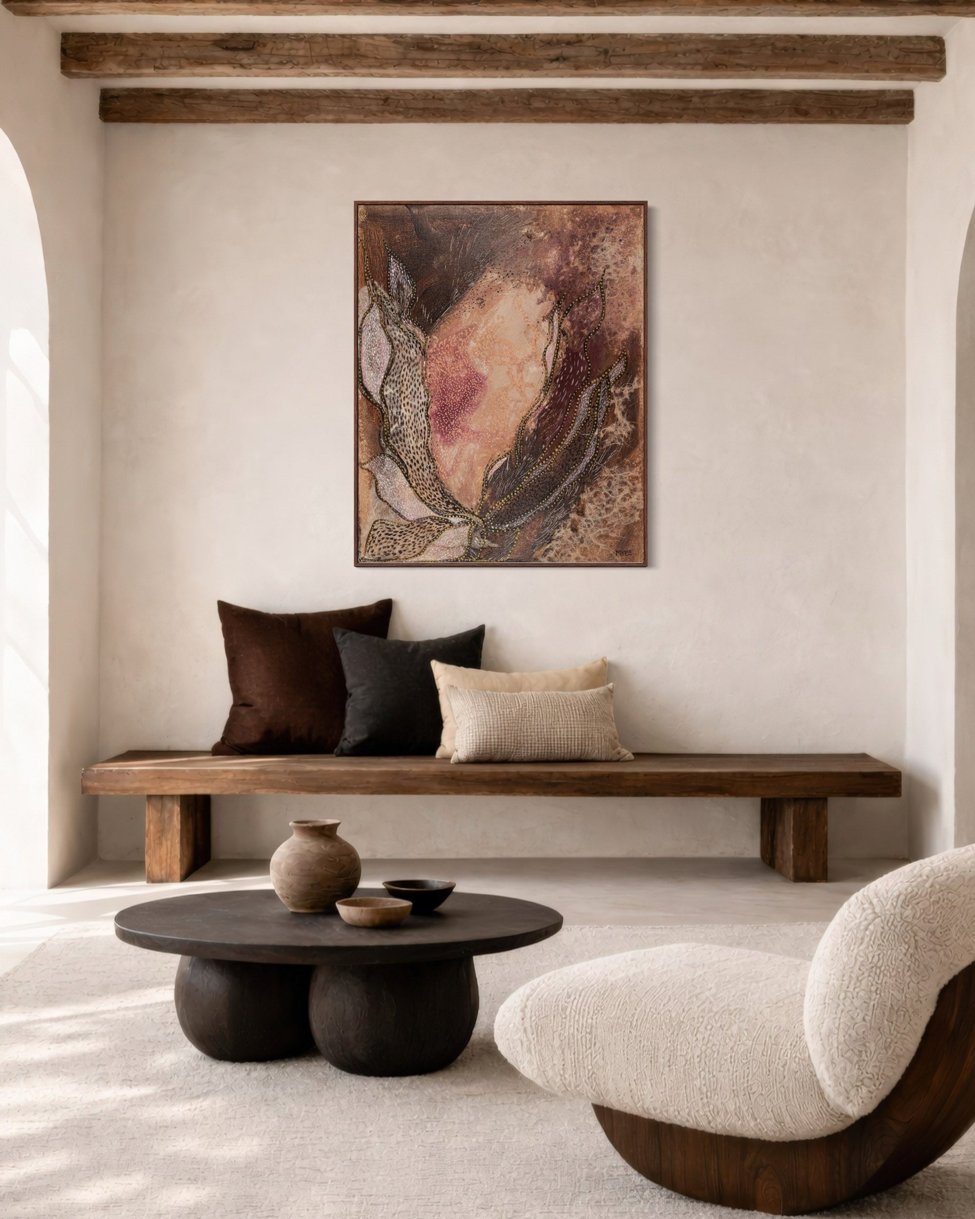 DUSK BLOOMS CANVAS PRINT