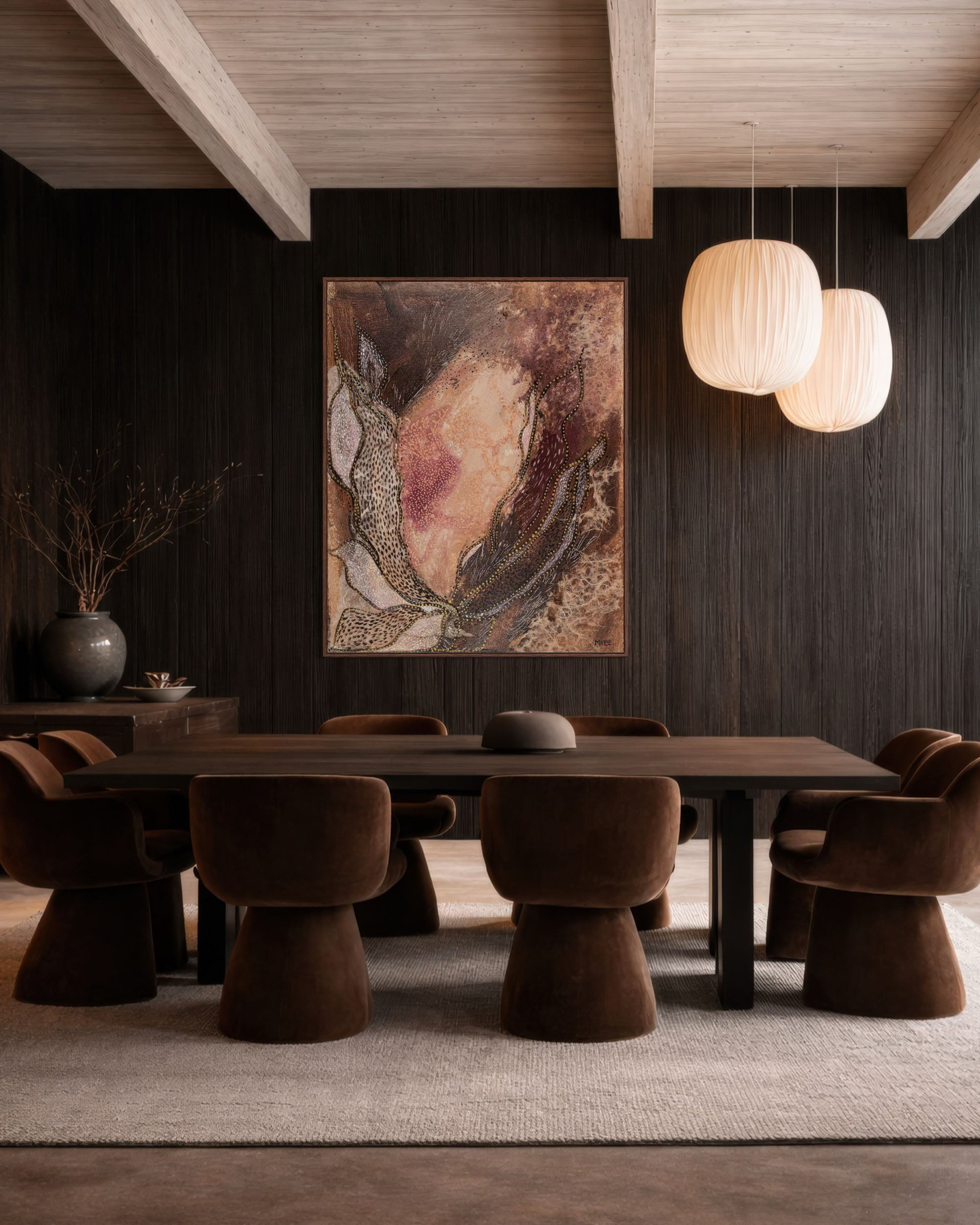 DUSK BLOOMS CANVAS PRINT