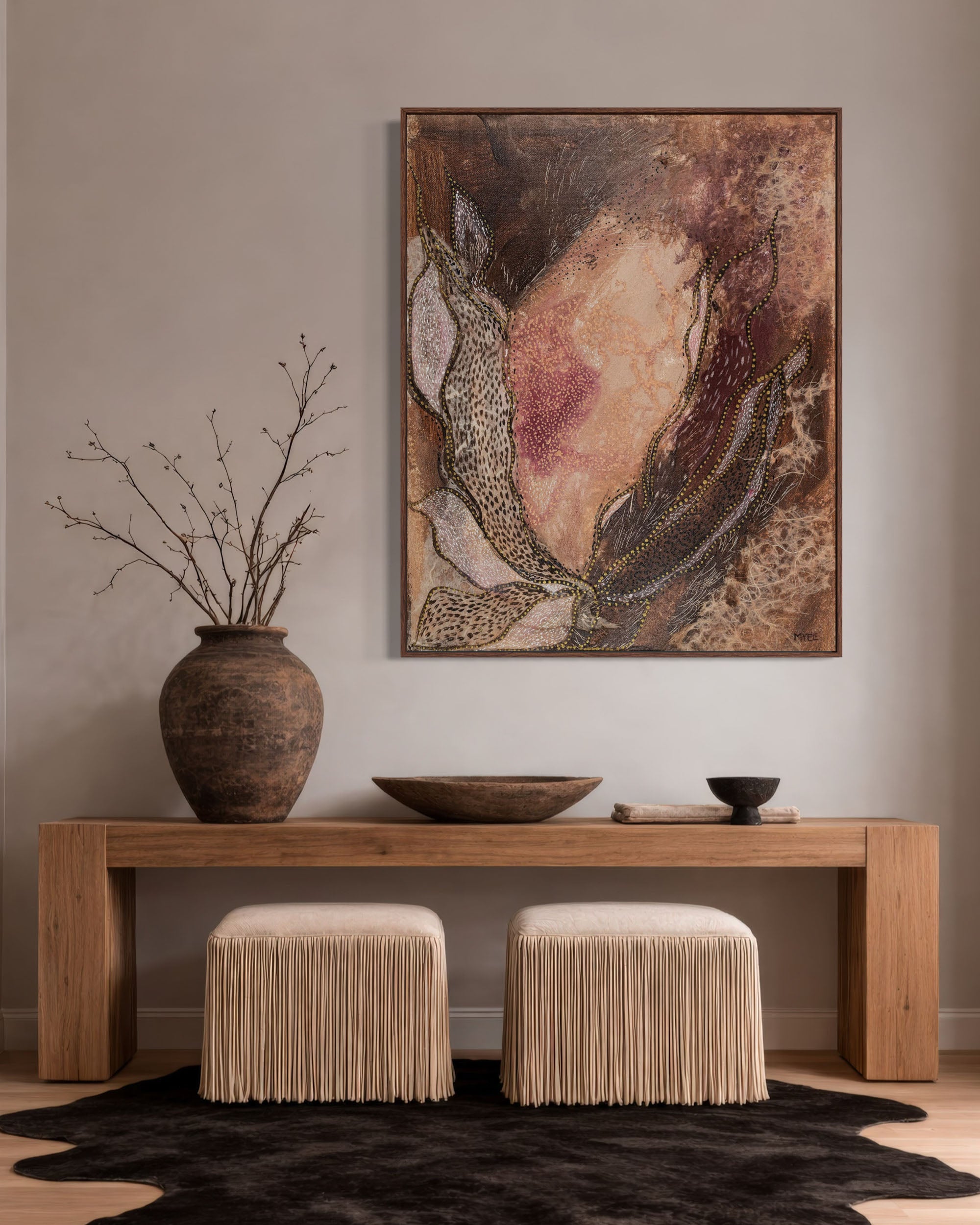 DUSK BLOOMS CANVAS PRINT