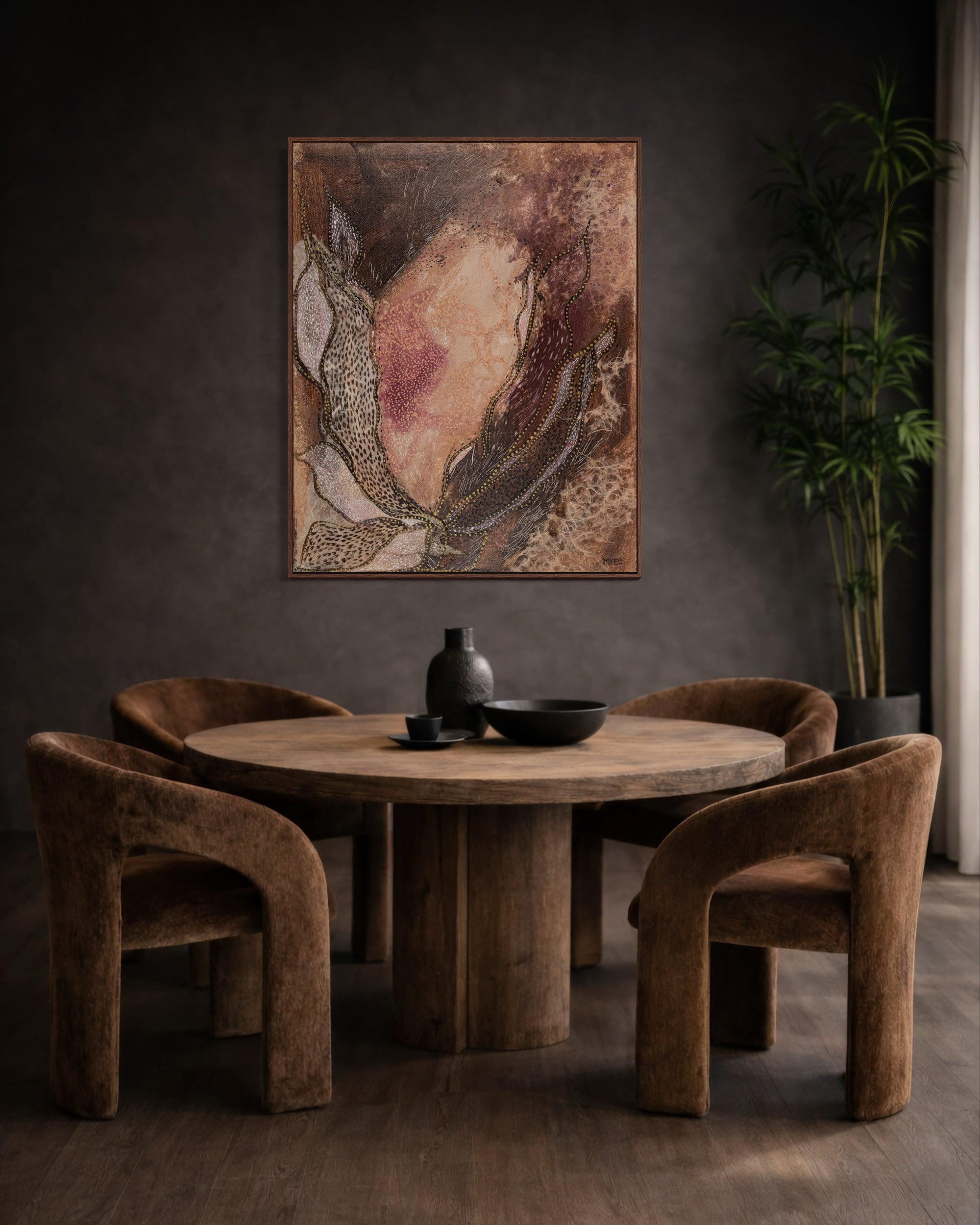 DUSK BLOOMS CANVAS PRINT