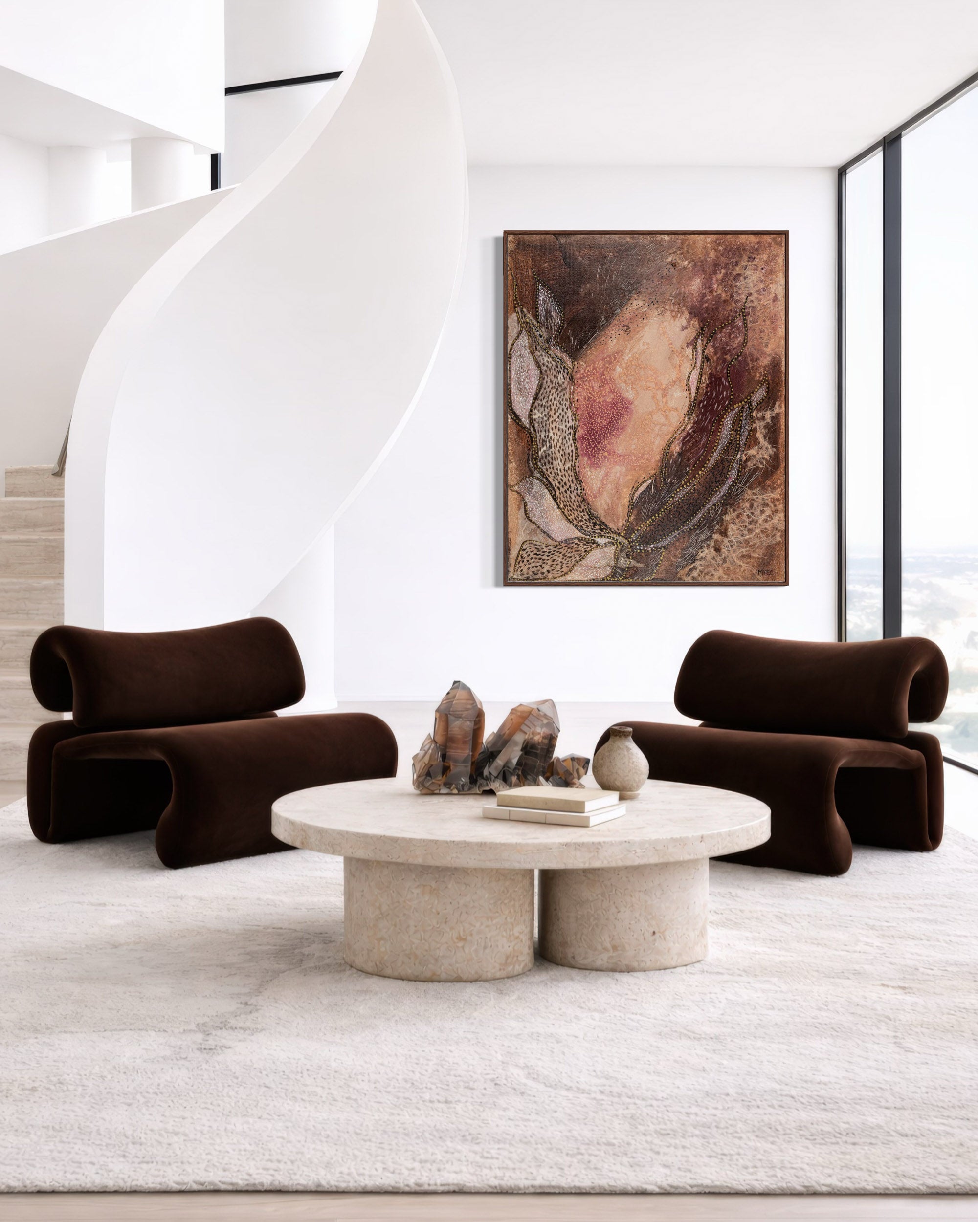 DUSK BLOOMS CANVAS PRINT