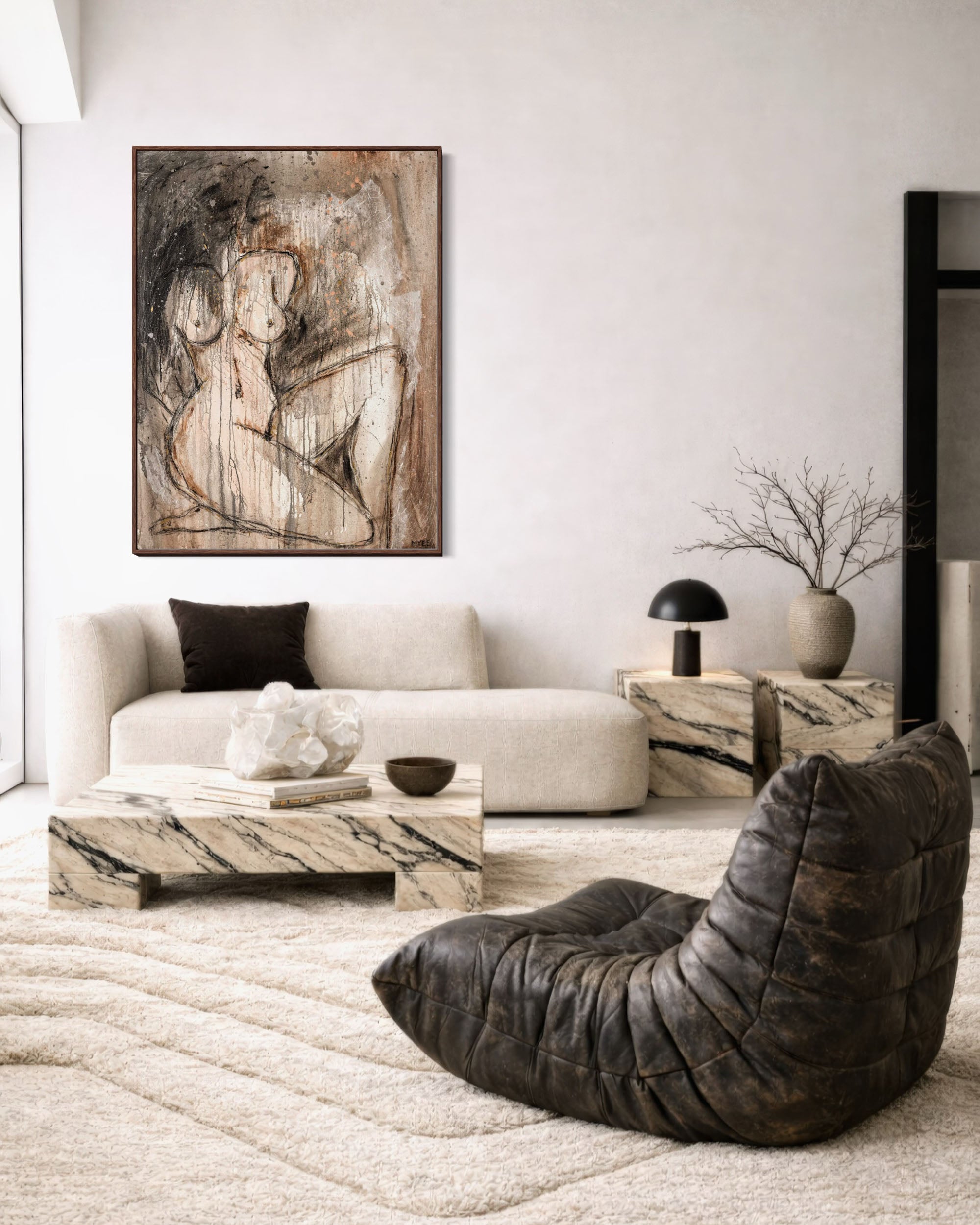 NAKED TRUTH CANVAS PRINT