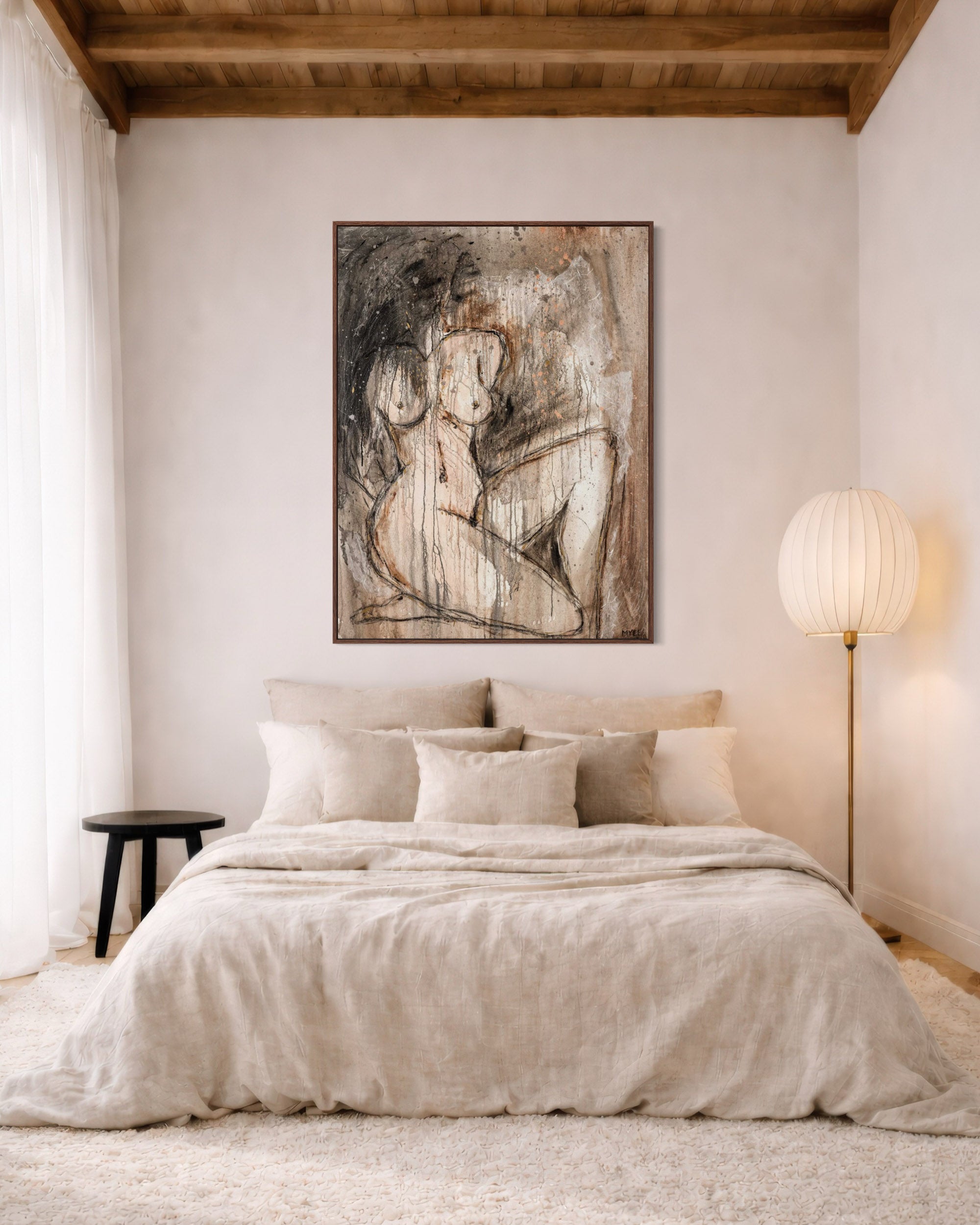 NAKED TRUTH CANVAS PRINT