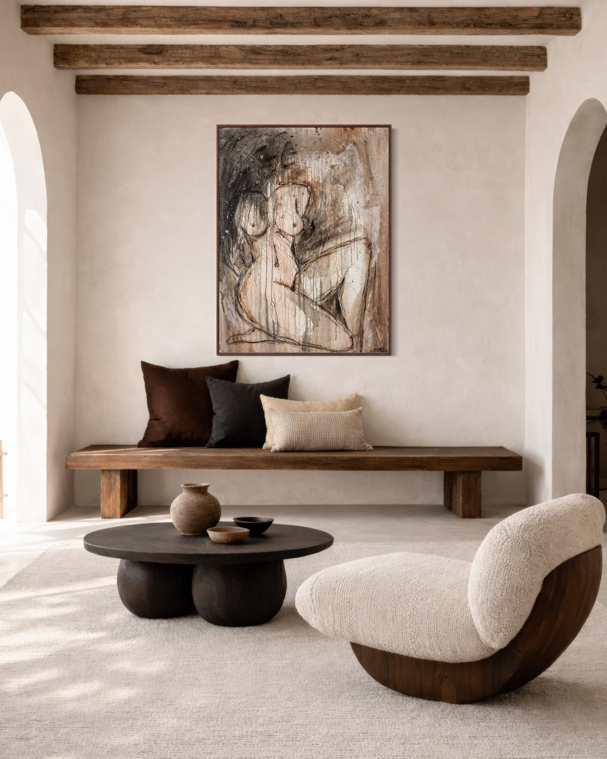 NAKED TRUTH CANVAS PRINT