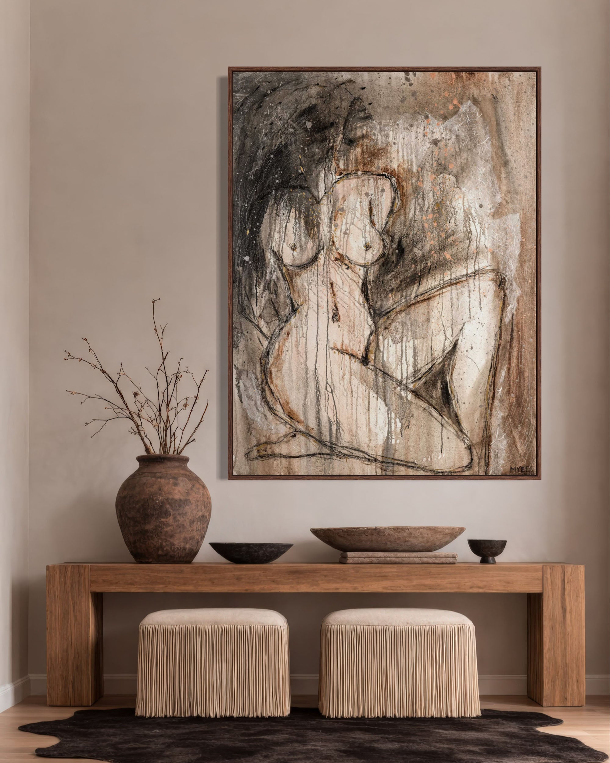 NAKED TRUTH CANVAS PRINT