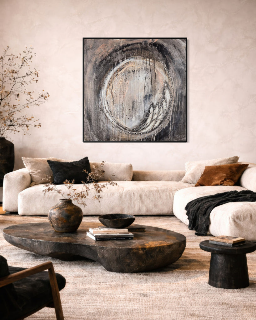 OF MOON AND STARS CANVAS PRINT