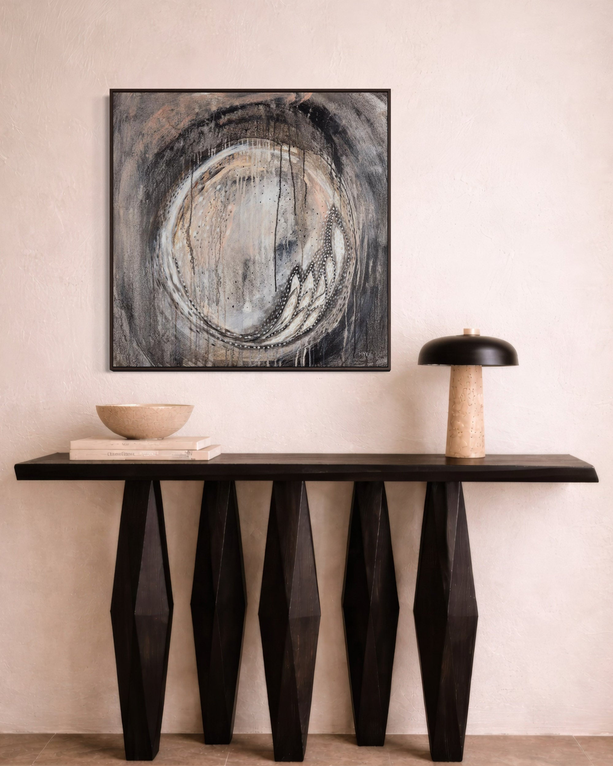 OF MOON AND STARS CANVAS PRINT