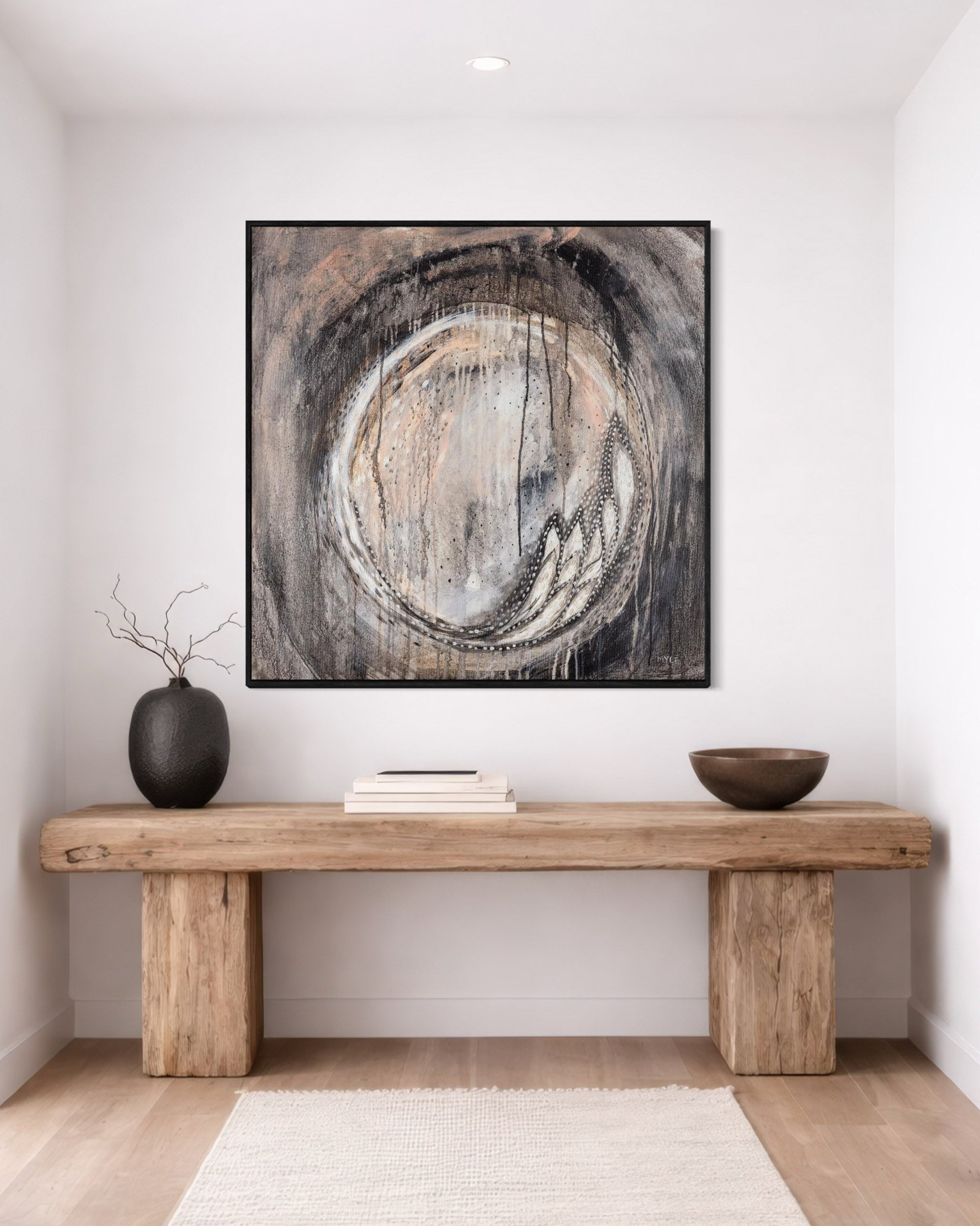 OF MOON AND STARS CANVAS PRINT