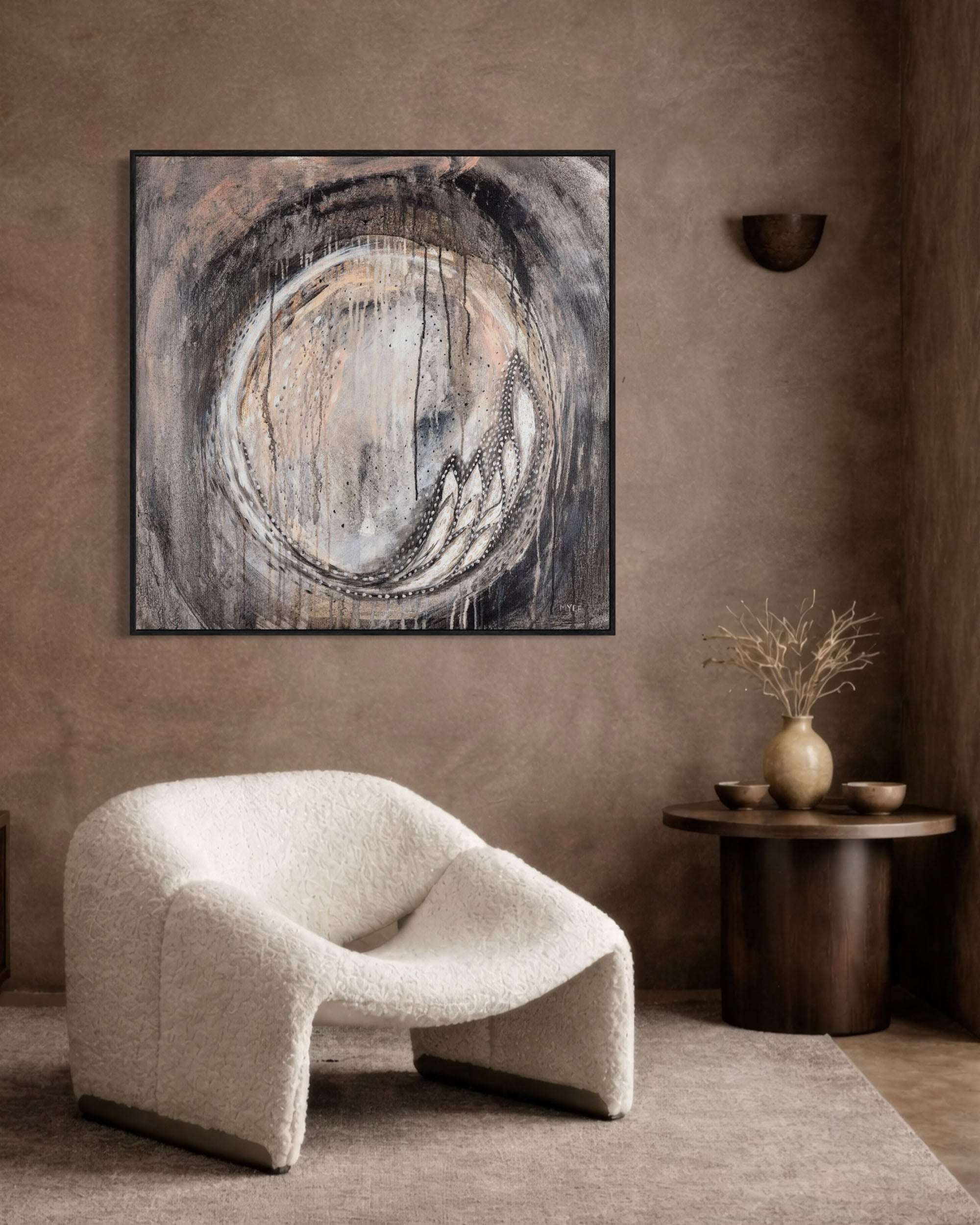 OF MOON AND STARS CANVAS PRINT