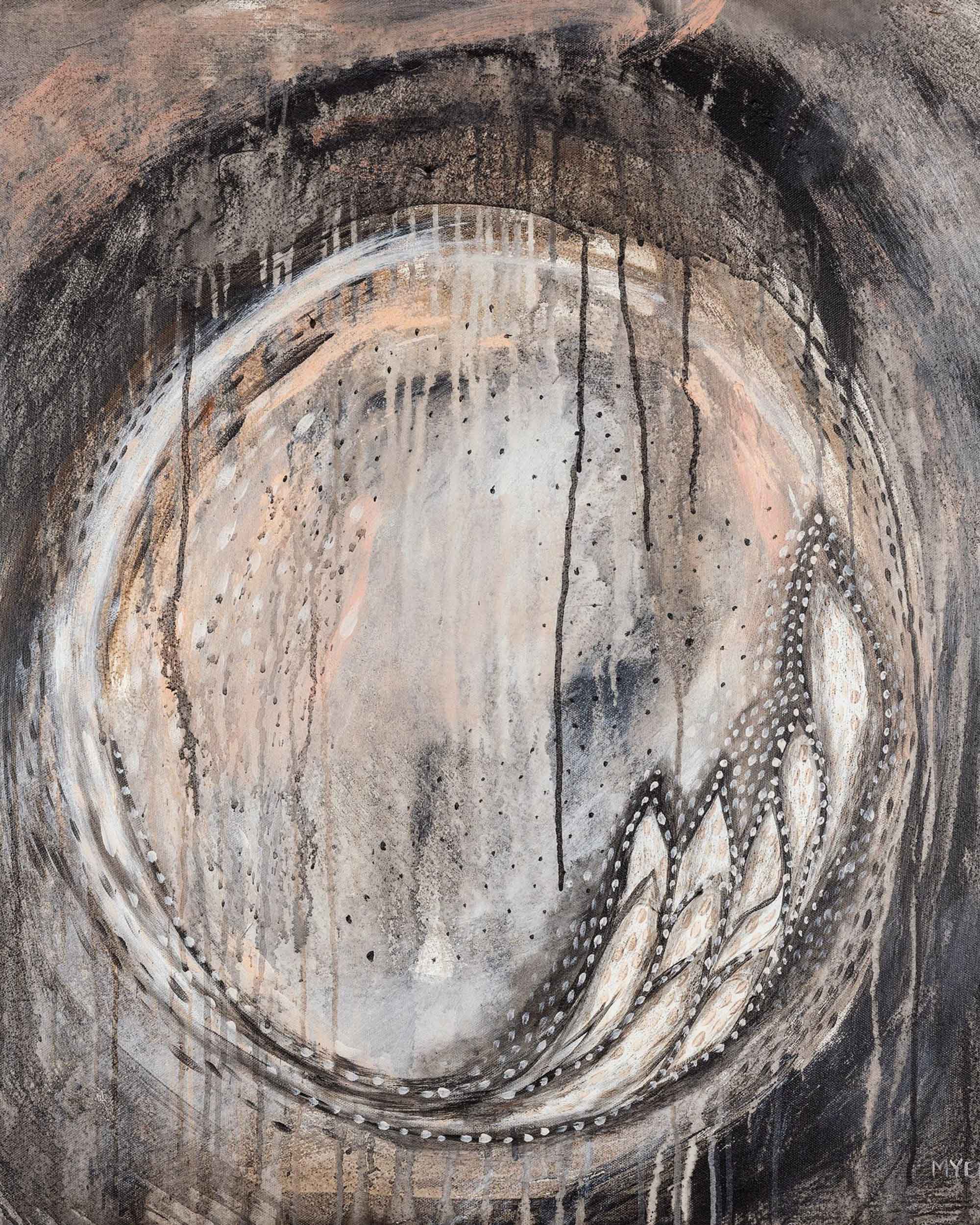 OF MOON AND STARS CANVAS PRINT