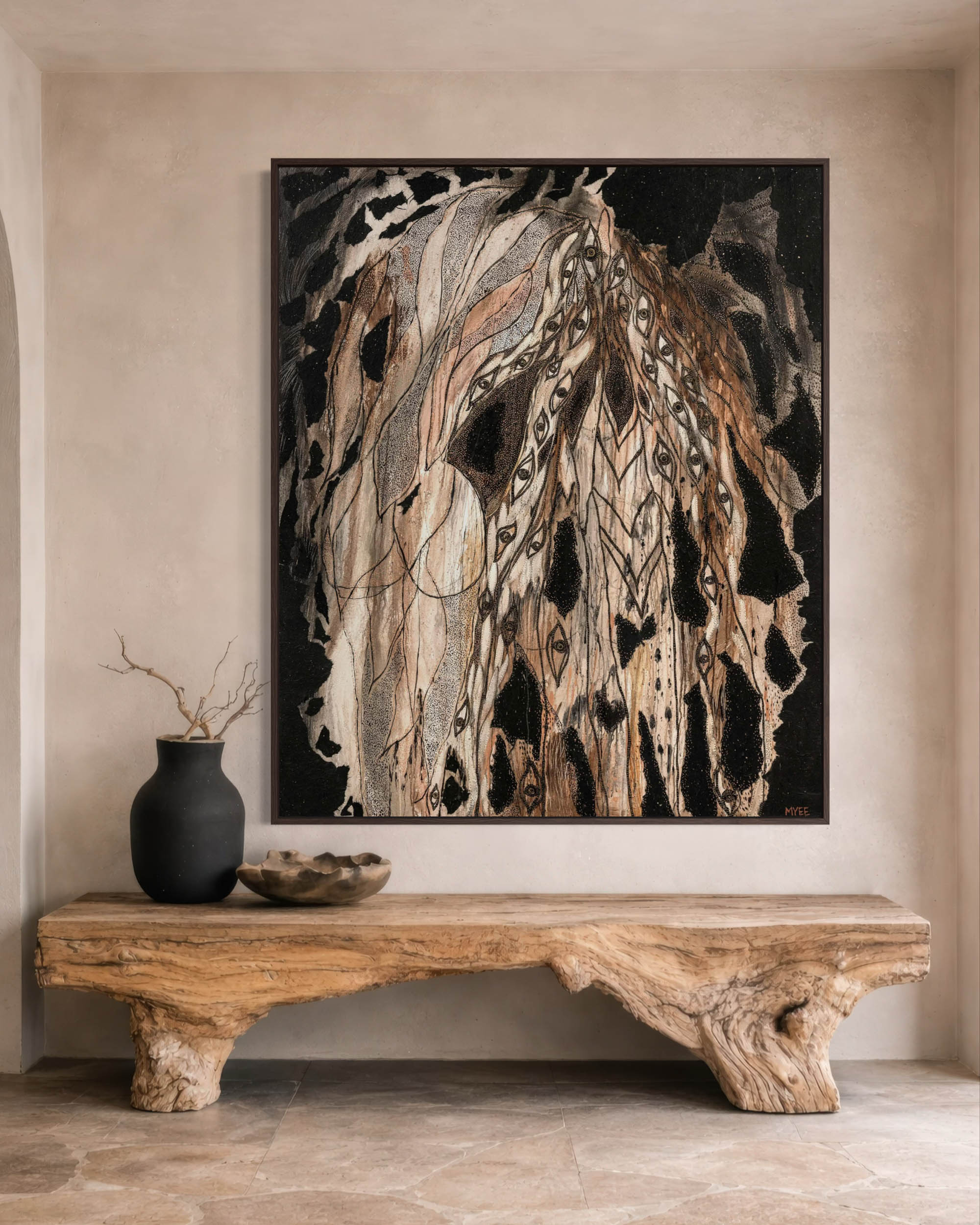 SEEDING CREATION CANVAS PRINT