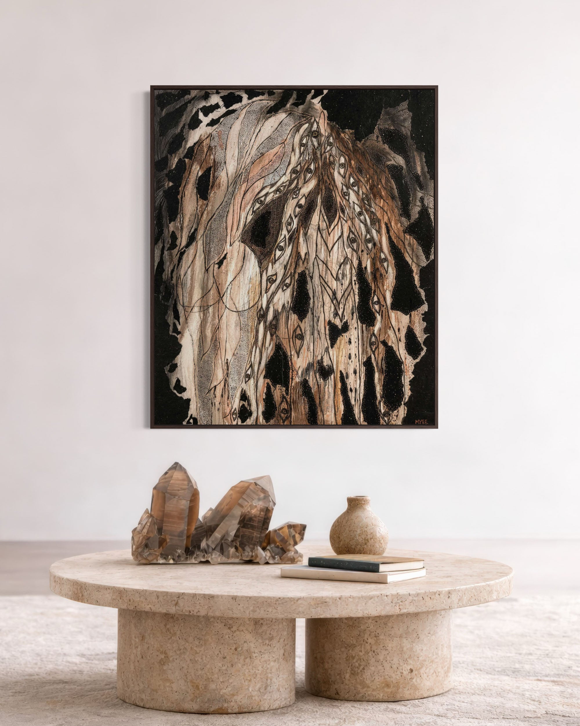 SEEDING CREATION CANVAS PRINT