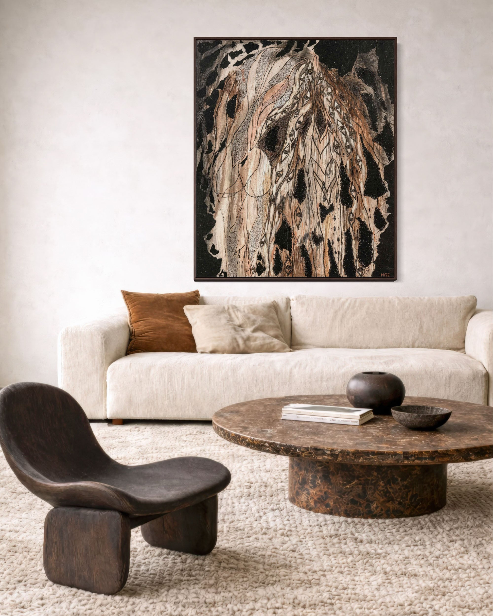 SEEDING CREATION CANVAS PRINT