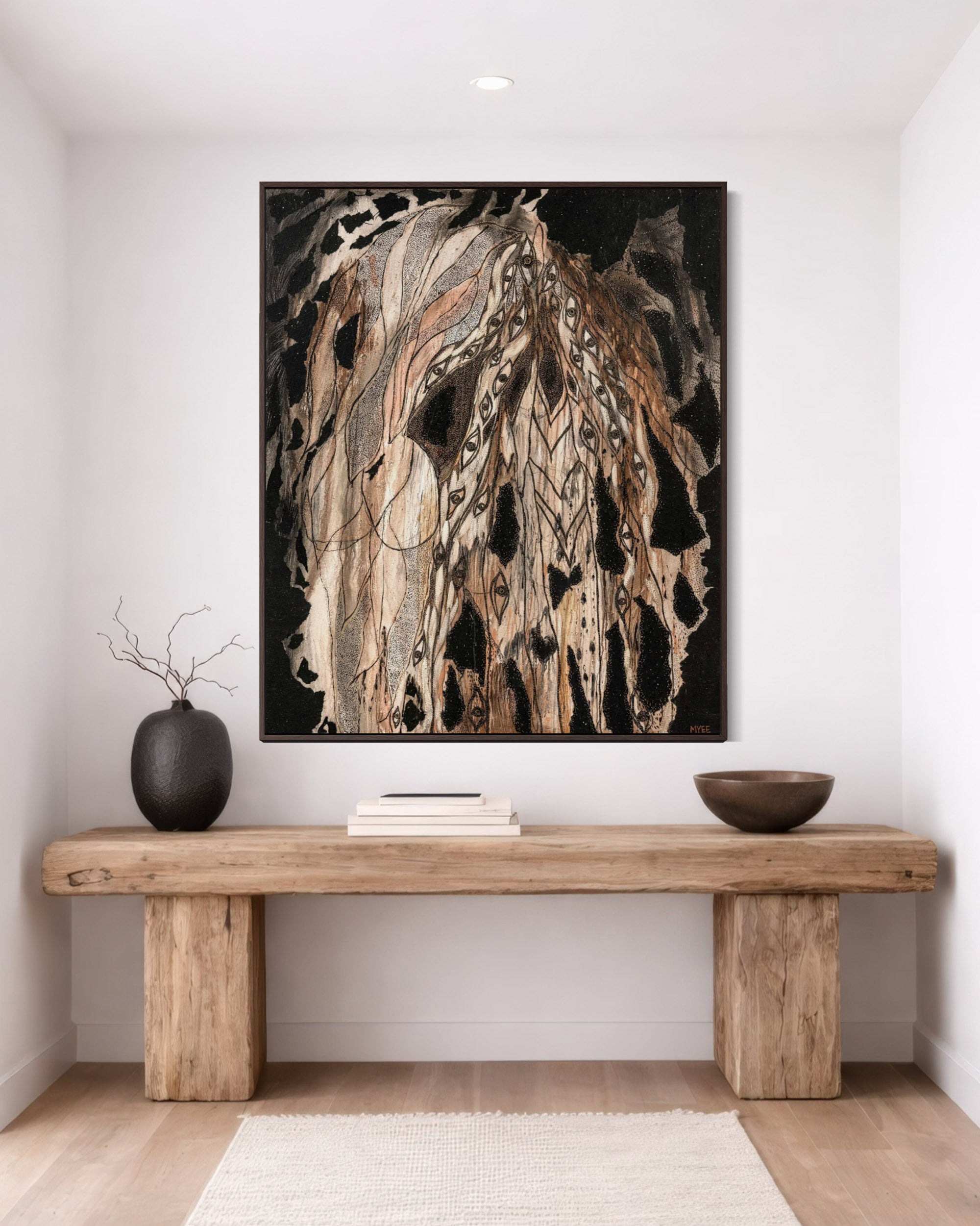 SEEDING CREATION CANVAS PRINT