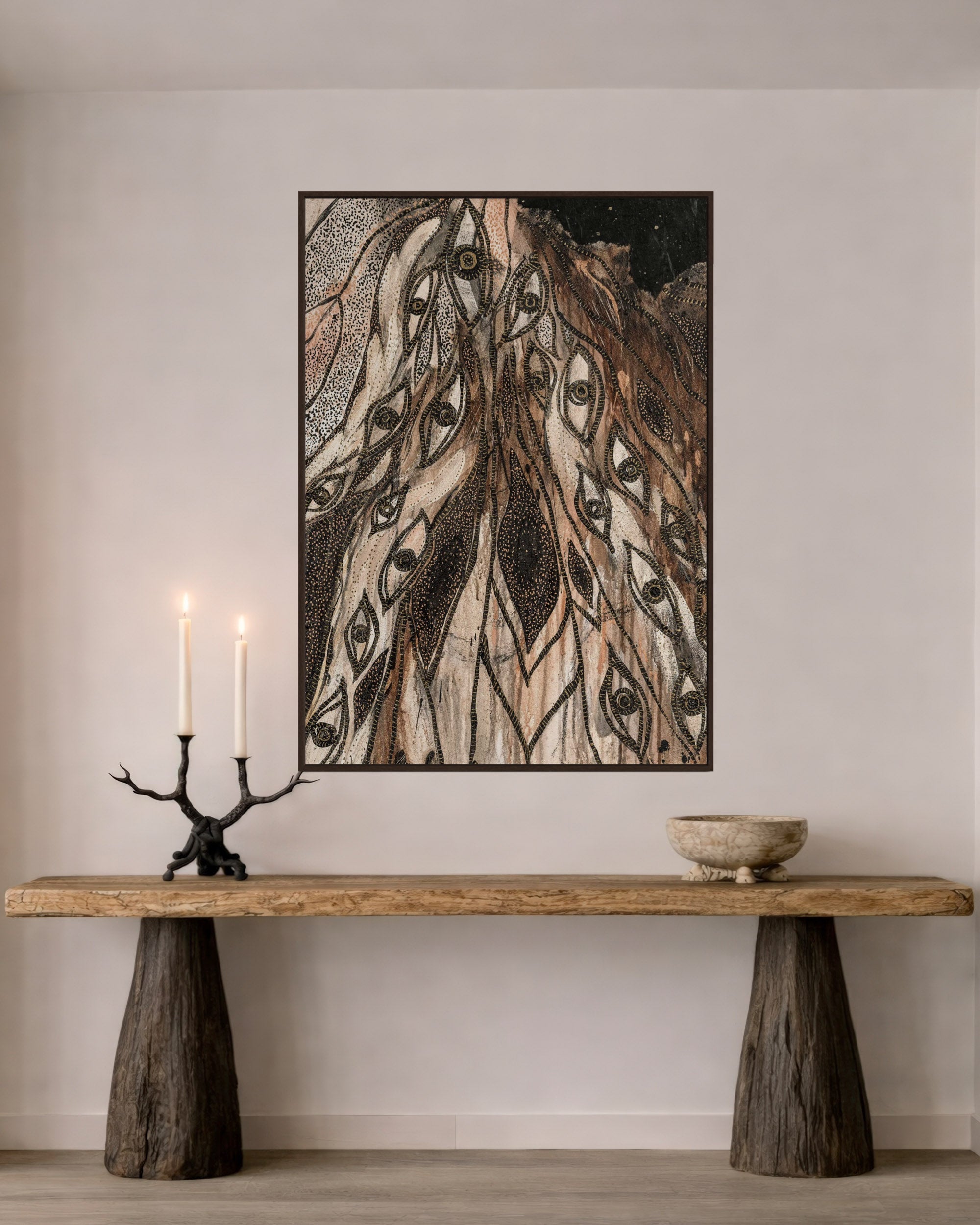 SEEDING CREATION AWAKENING CANVAS PRINT