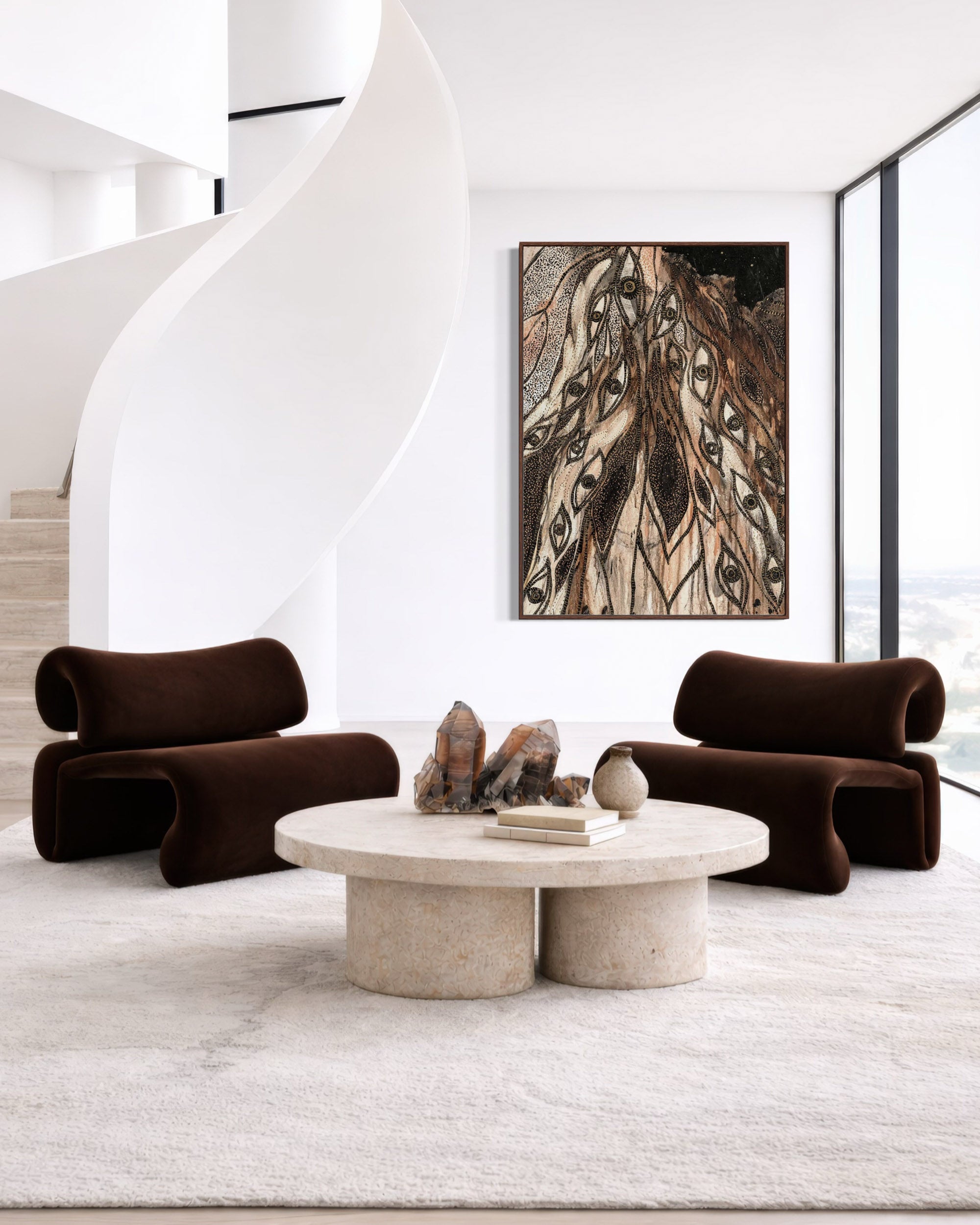 SEEDING CREATION AWAKENING CANVAS PRINT