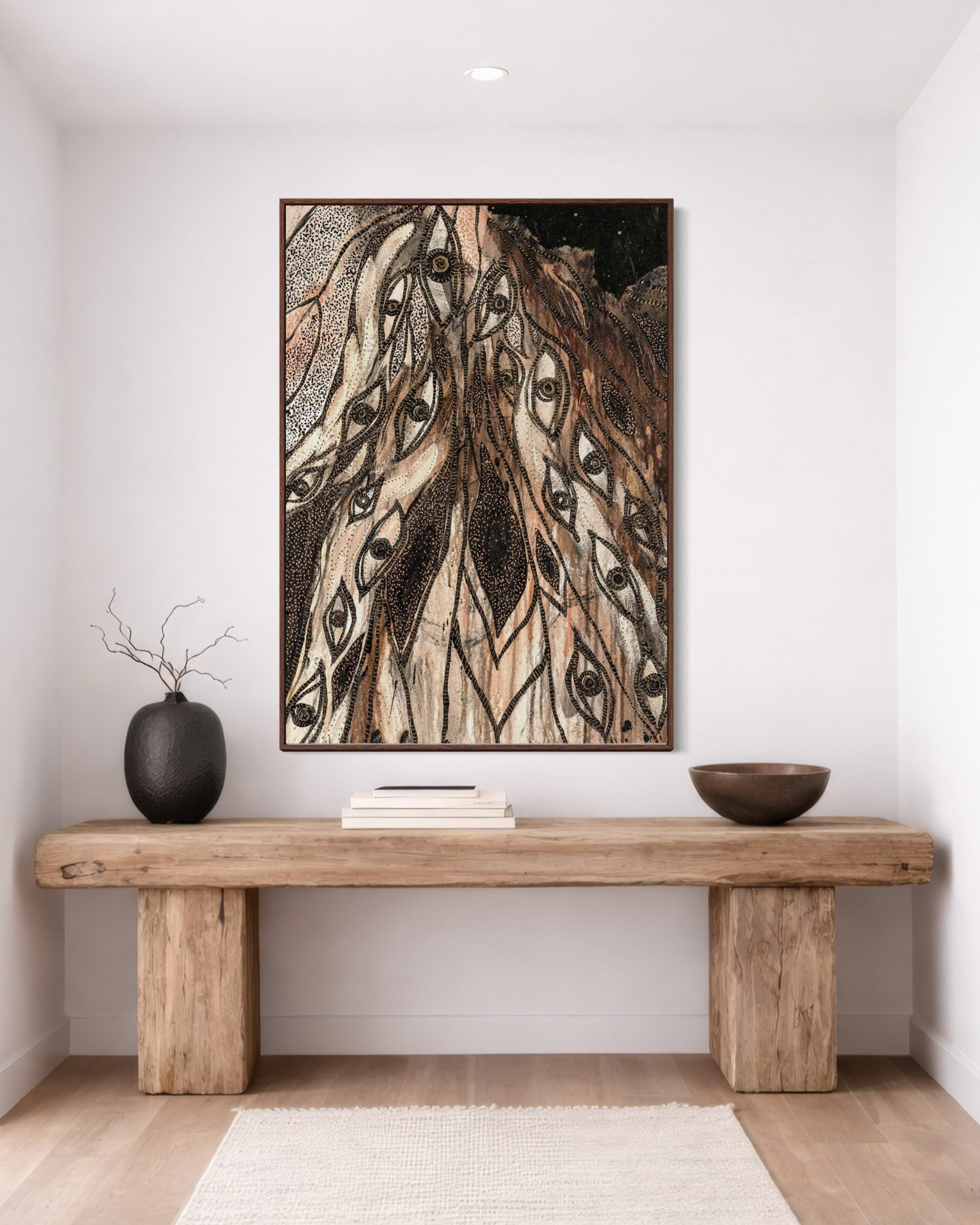 SEEDING CREATION AWAKENING CANVAS PRINT