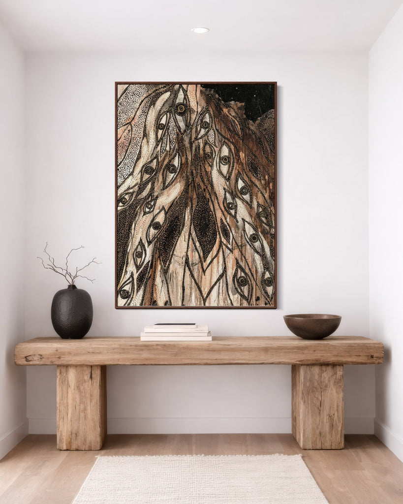 SEEDING CREATION AWAKENING CANVAS PRINT