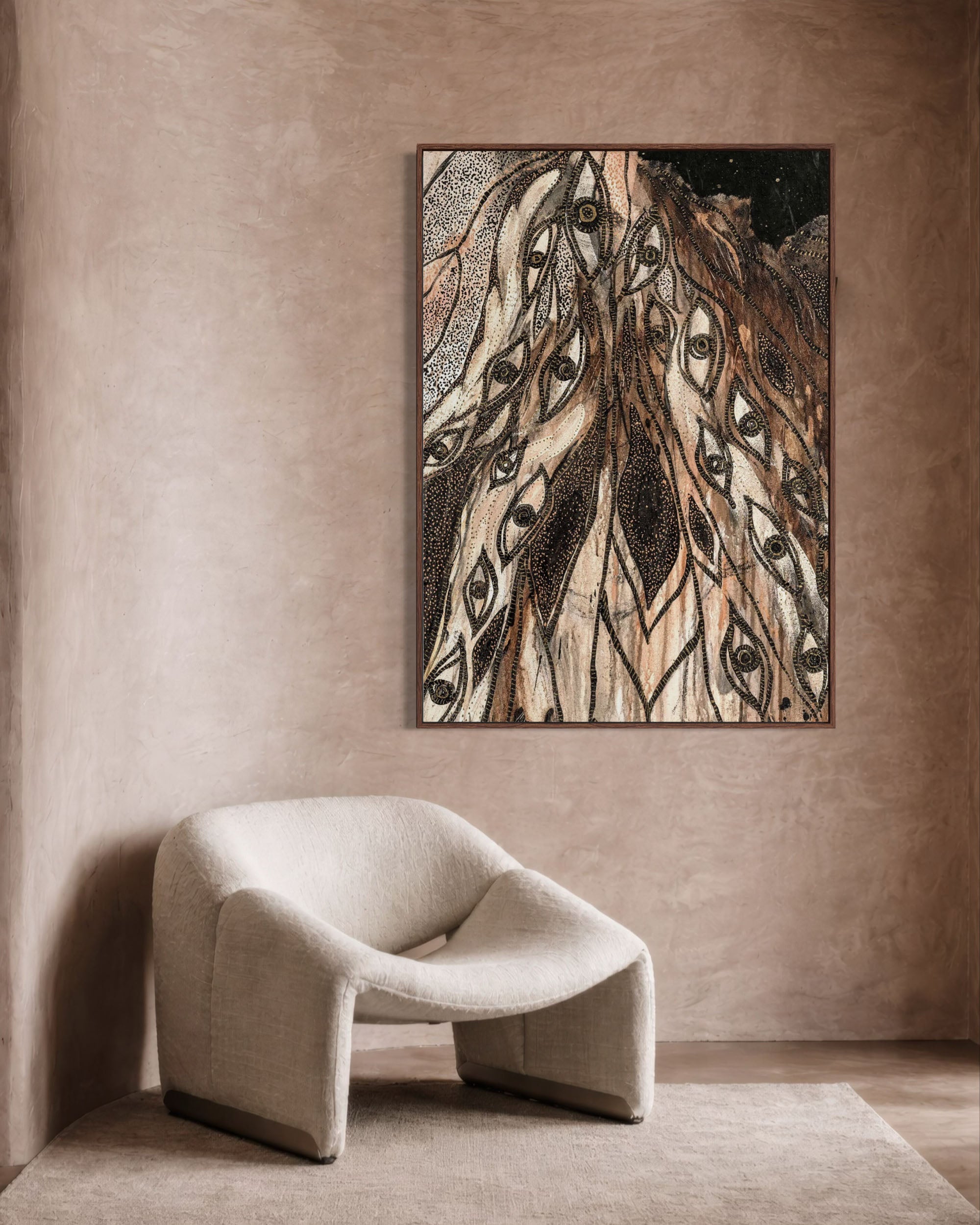 SEEDING CREATION AWAKENING CANVAS PRINT