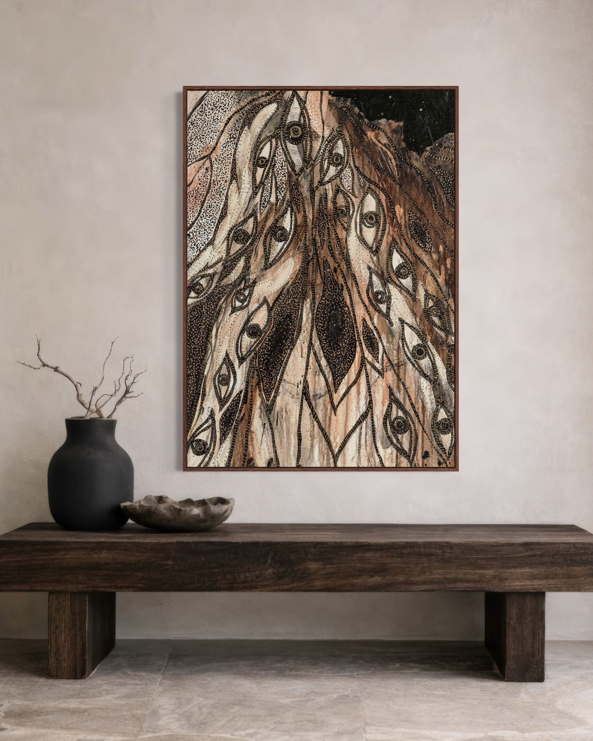 SEEDING CREATION AWAKENING CANVAS PRINT