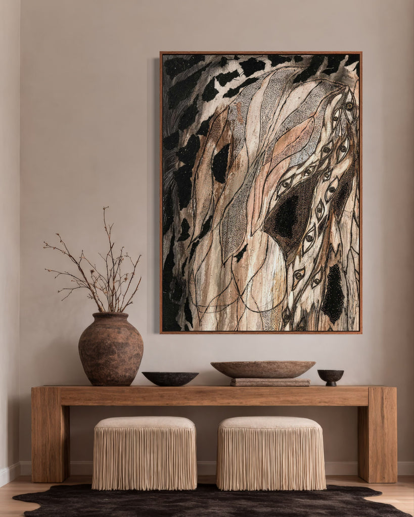 SEEDING CREATION DESCENT CANVAS PRINT