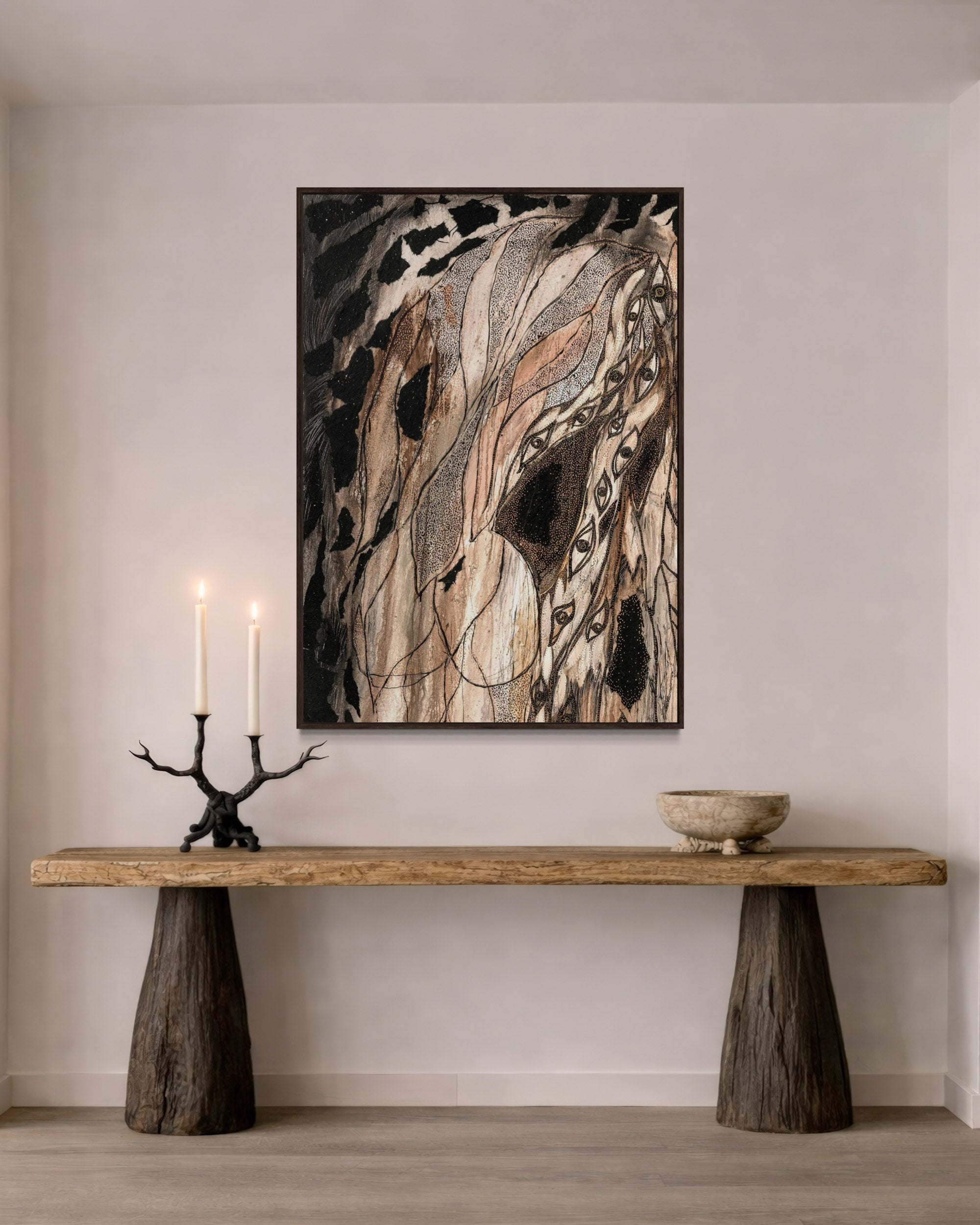 SEEDING CREATION DESCENT CANVAS PRINT