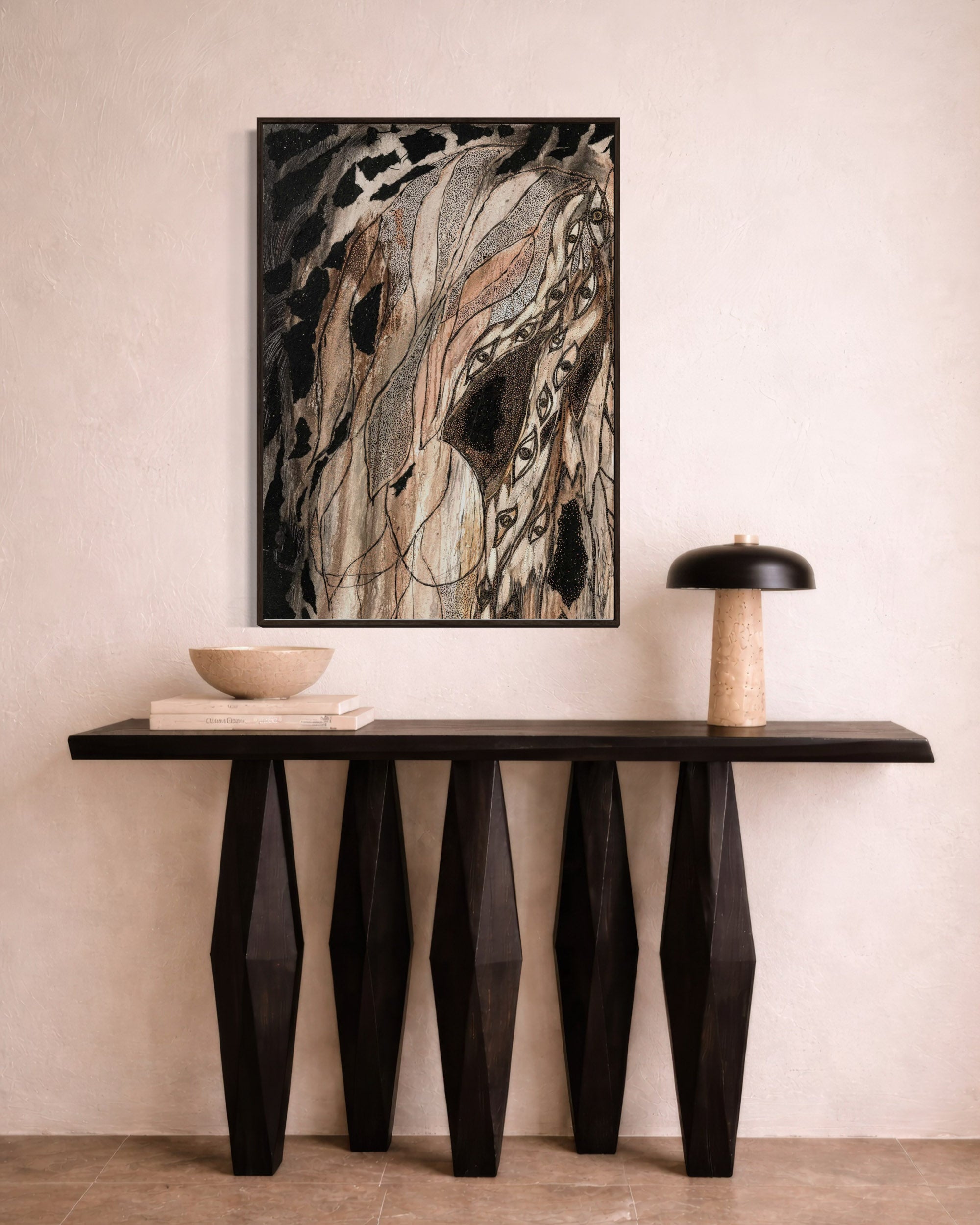 SEEDING CREATION DESCENT CANVAS PRINT