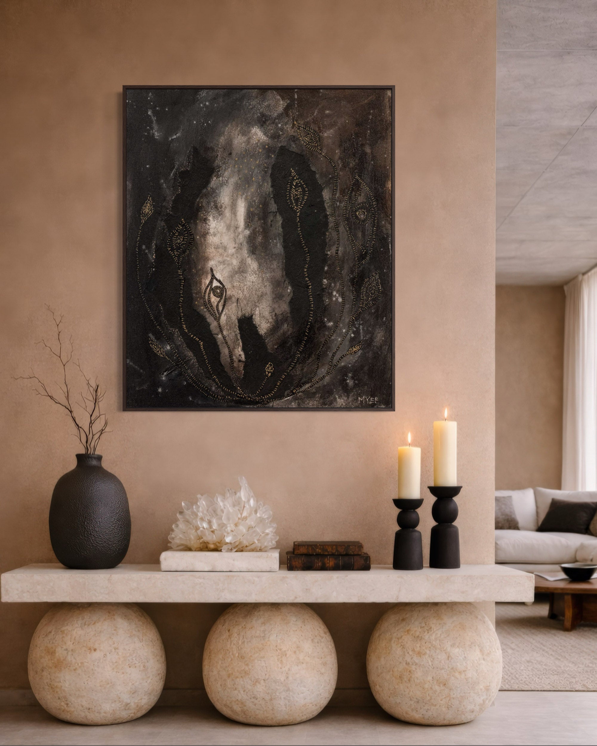 SHADOW DANCER CANVAS PRINT