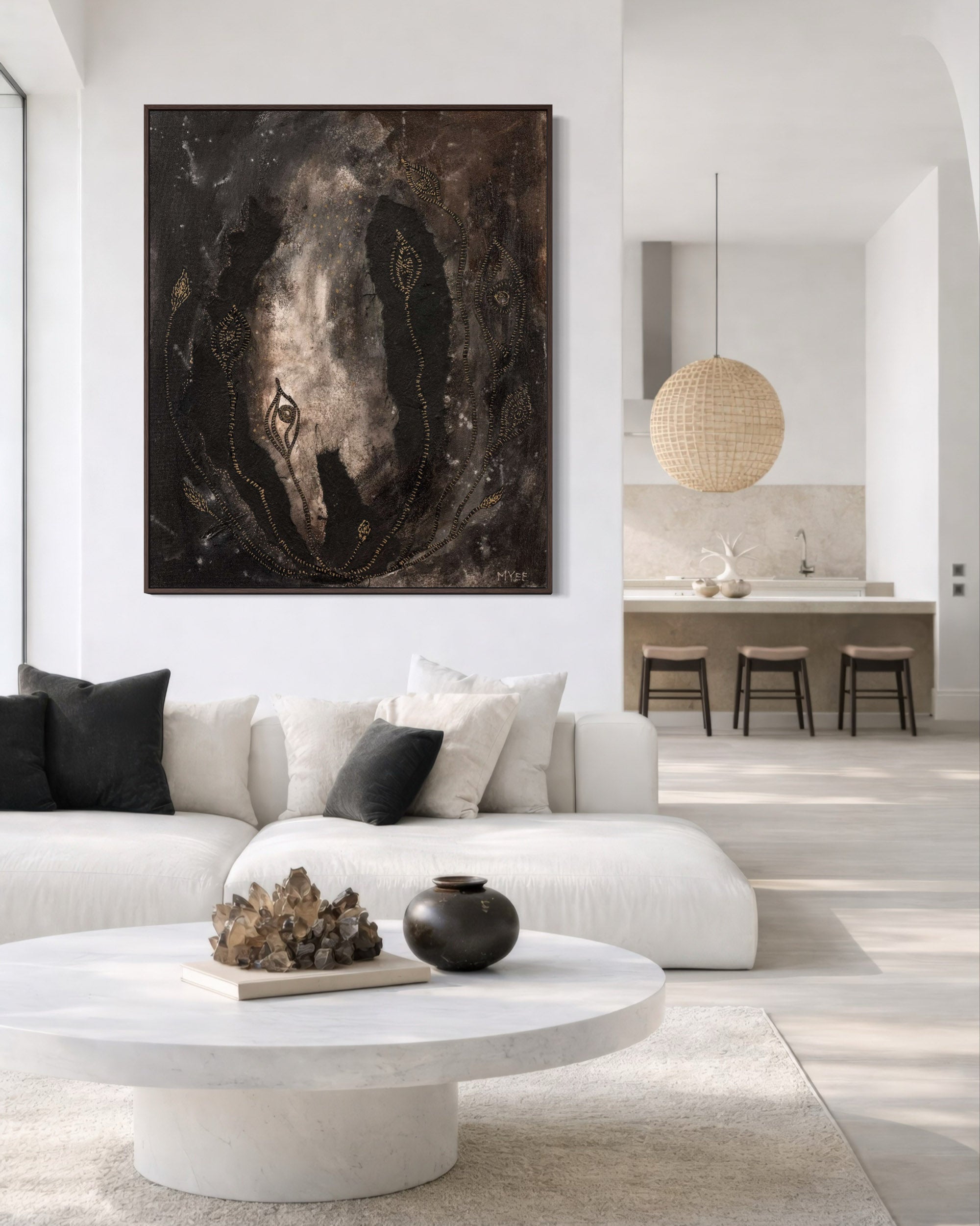 SHADOW DANCER CANVAS PRINT