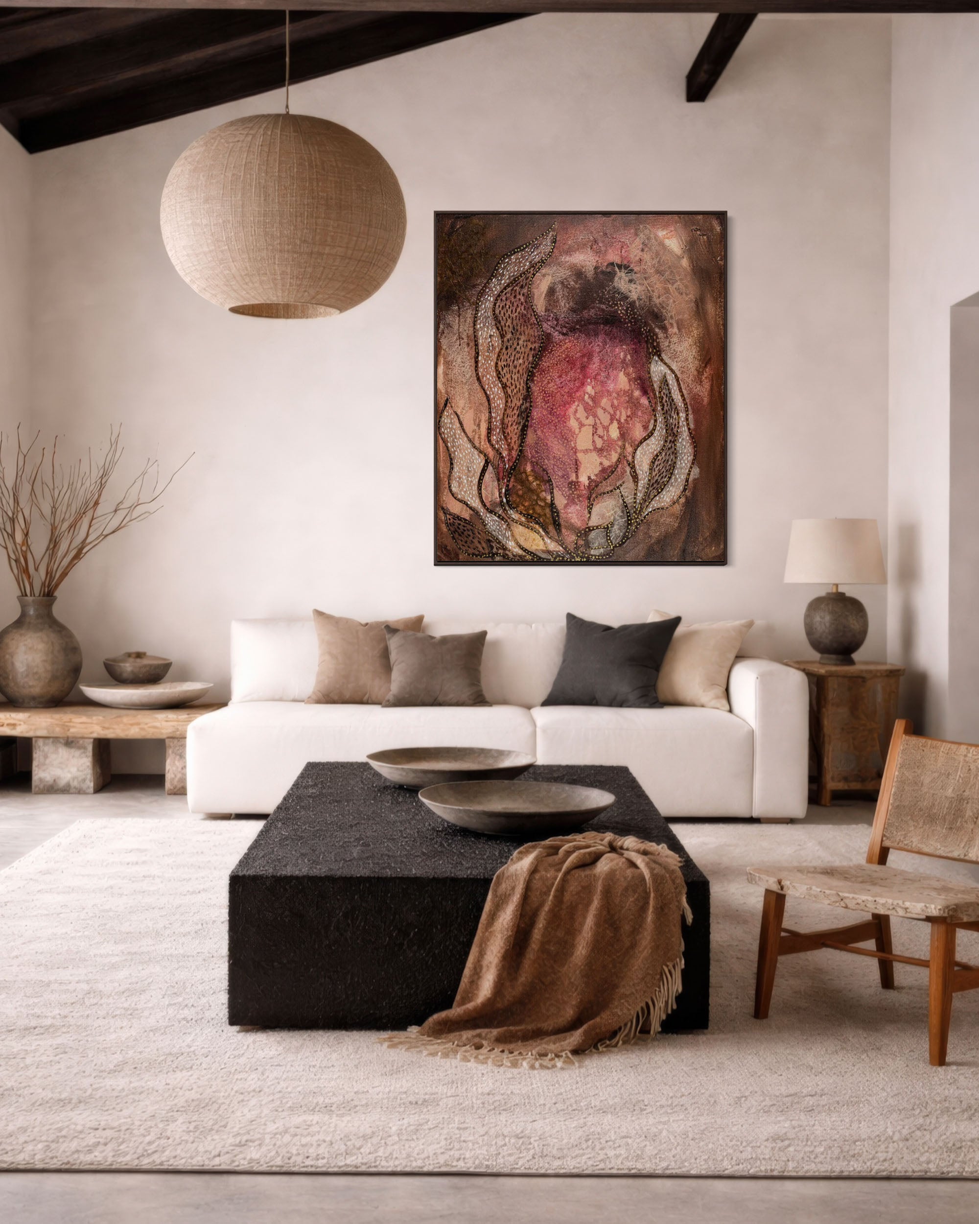 SHE BLOOMS CANVAS PRINT