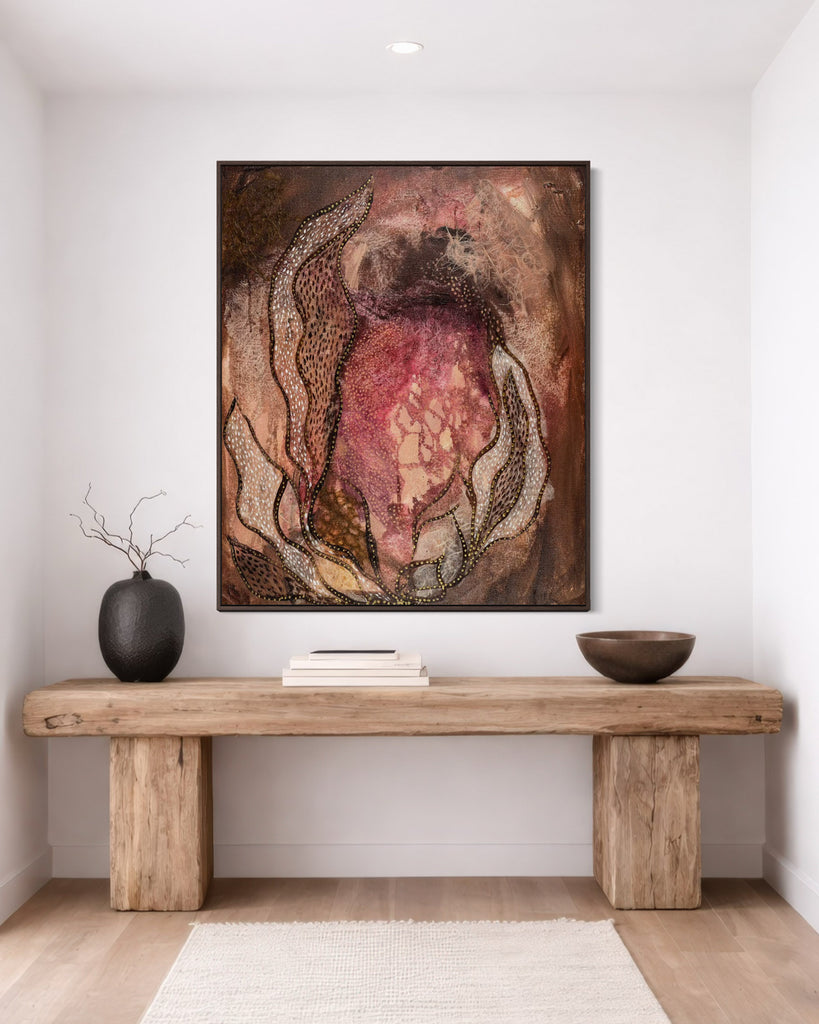 SHE BLOOMS CANVAS PRINT