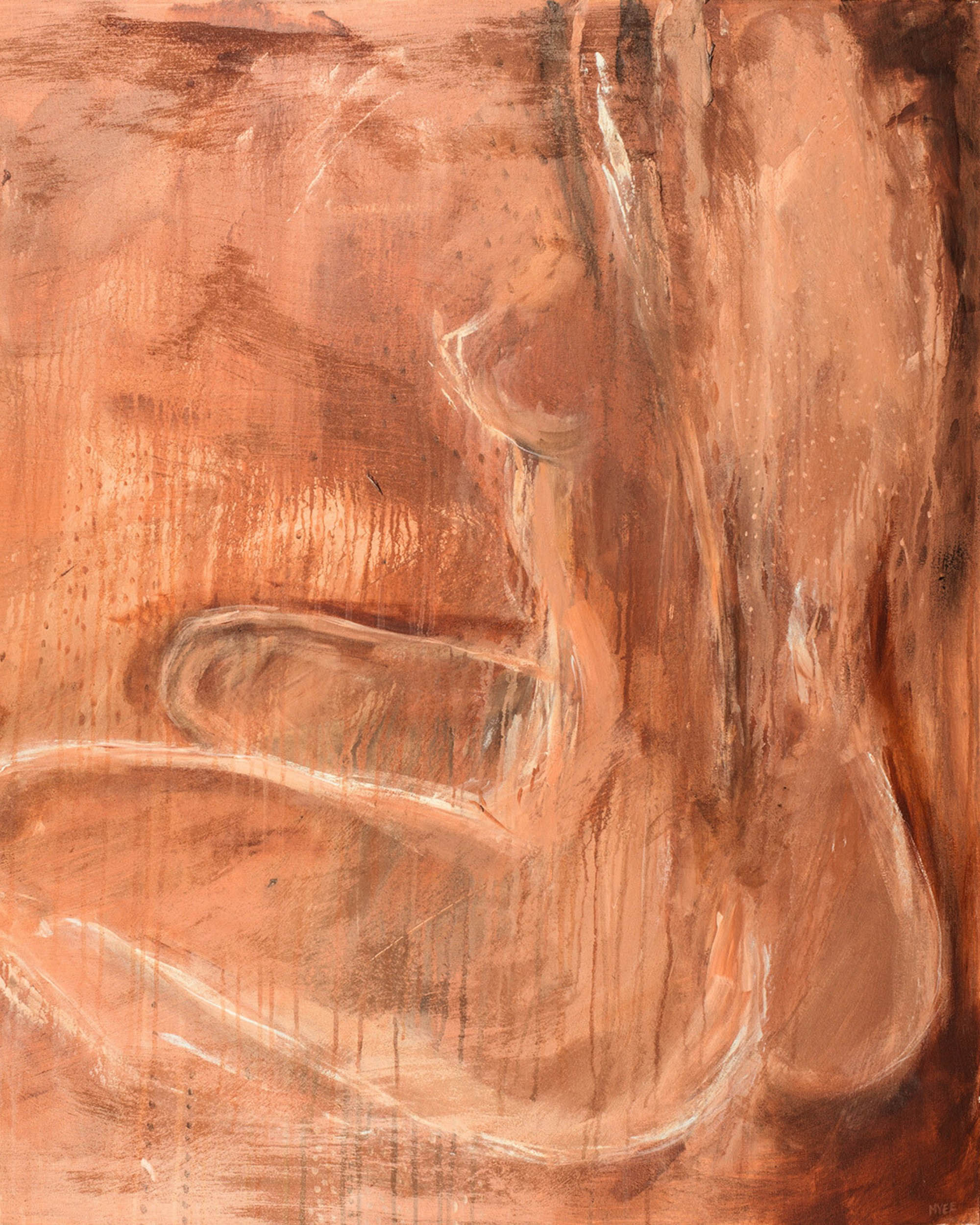 SHE BURNS CANVAS PRINT