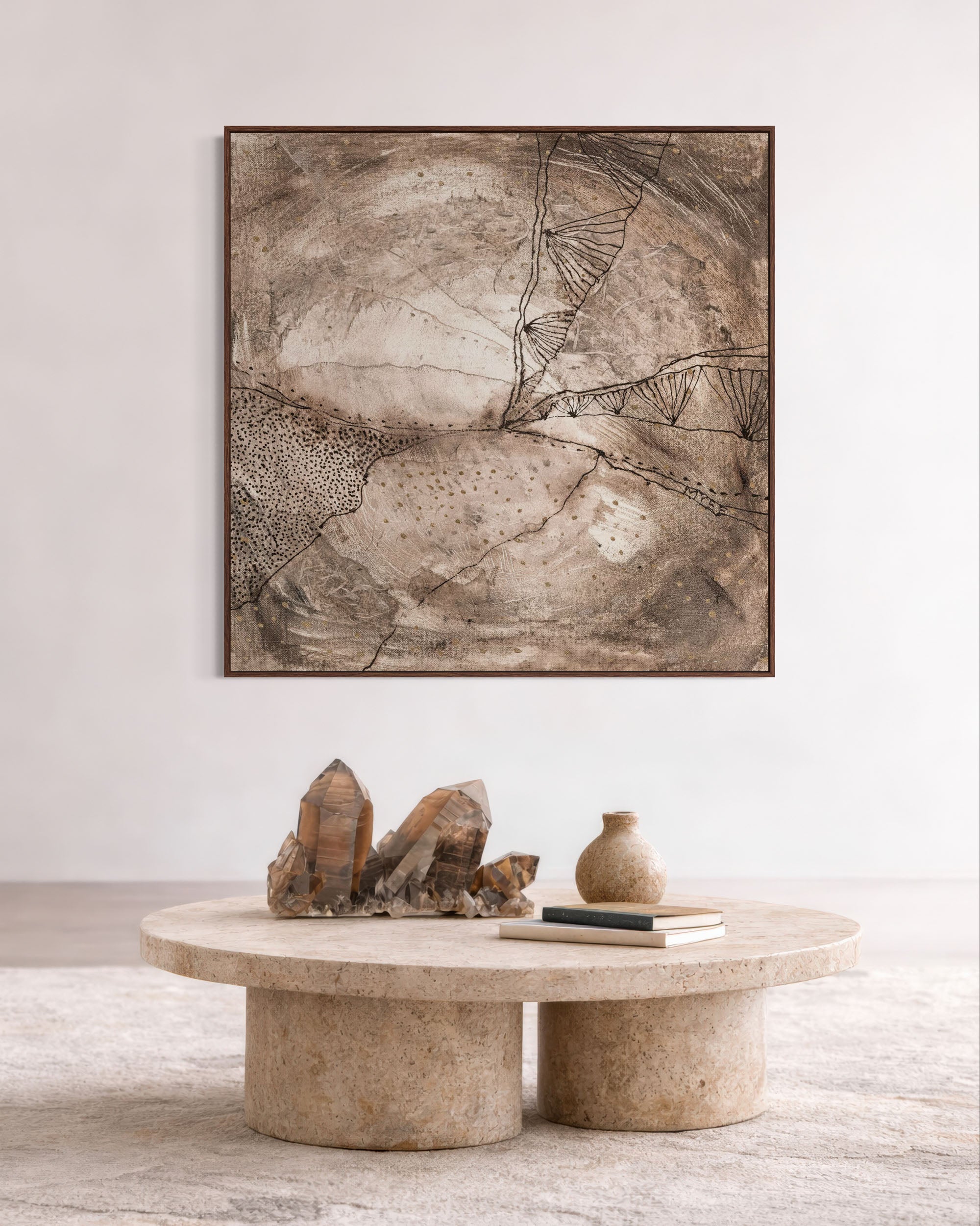 THRESHOLD OF BALANCE CANVAS PRINT