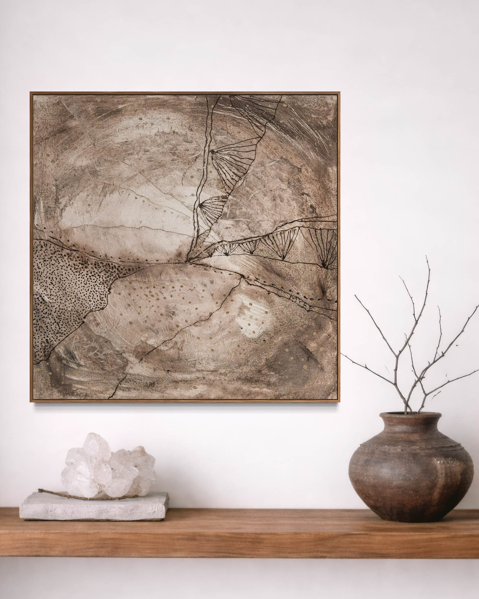 THRESHOLD OF BALANCE CANVAS PRINT